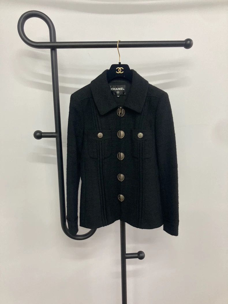 Chanel Chanel Cuba Series Black Jacket - dmc Size US M / EU 48-50 / 2 - 1 Thumbnail