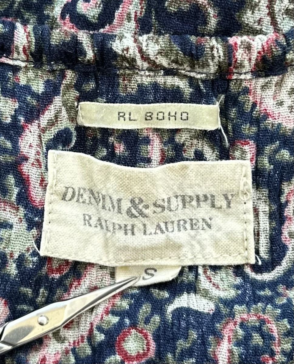 Denim & Supply Ralph Lauren Denim & Supply Ralph Lauren Blouse Shirt Viscose | Cotton S Size S / US 4 / IT 40 - 5 Thumbnail