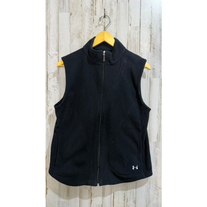 Under Armour Under Armour Women's Black Fleece Vest Size Large Sleeveless Size L / US 10 / IT 46 - 1 Thumbnail