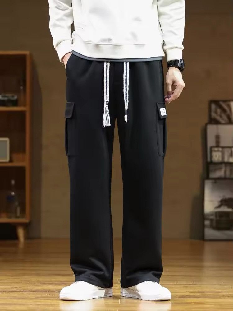 Japanese Brand Multi-Pockets Drawstring Cotton Casual Sweatpant Size US 32 / EU 48 - 3 Thumbnail