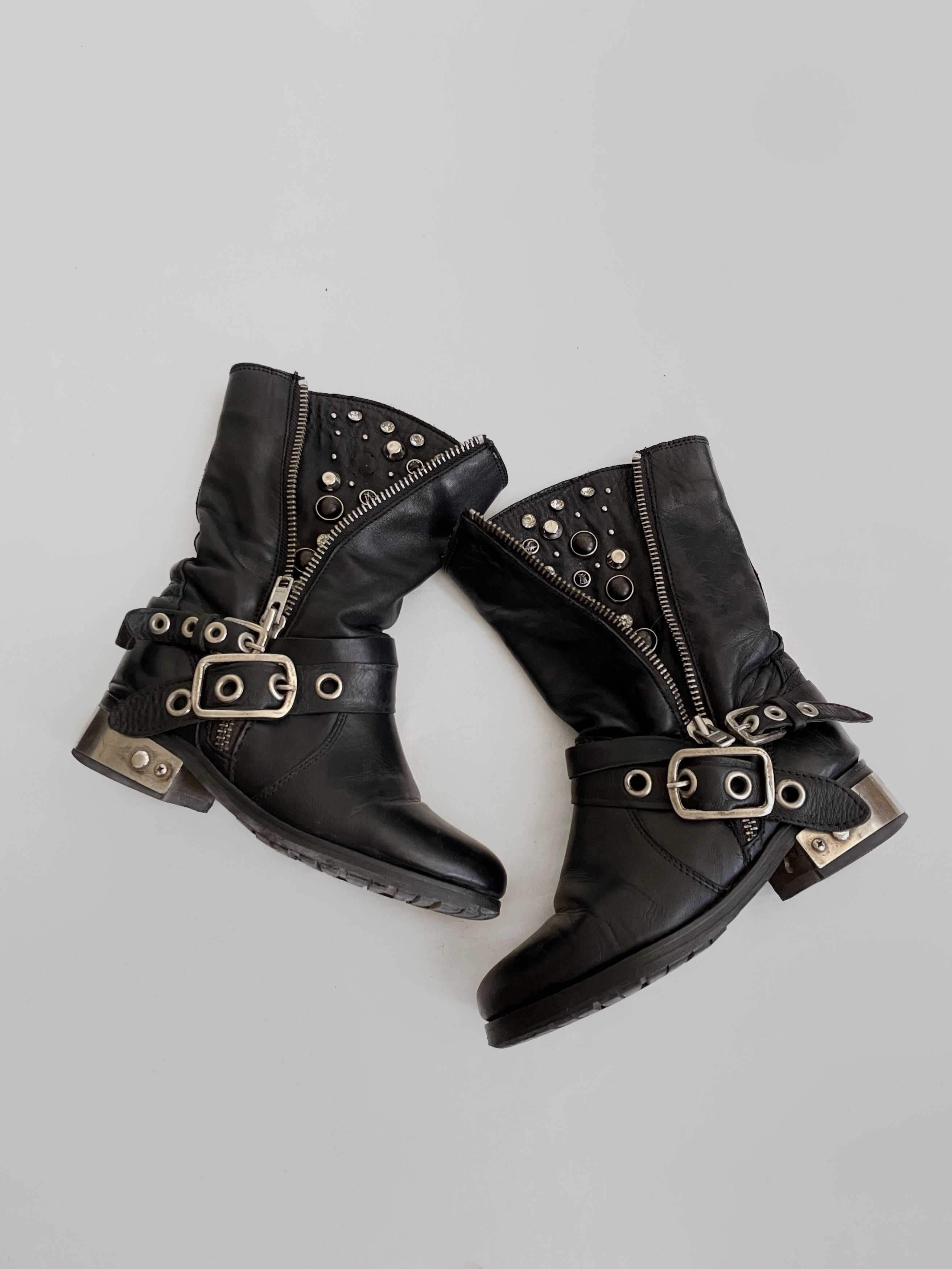 Vintage Mario Muzi Avant-garde boots Size US 6.5 / IT 36.5 - 14 Thumbnail