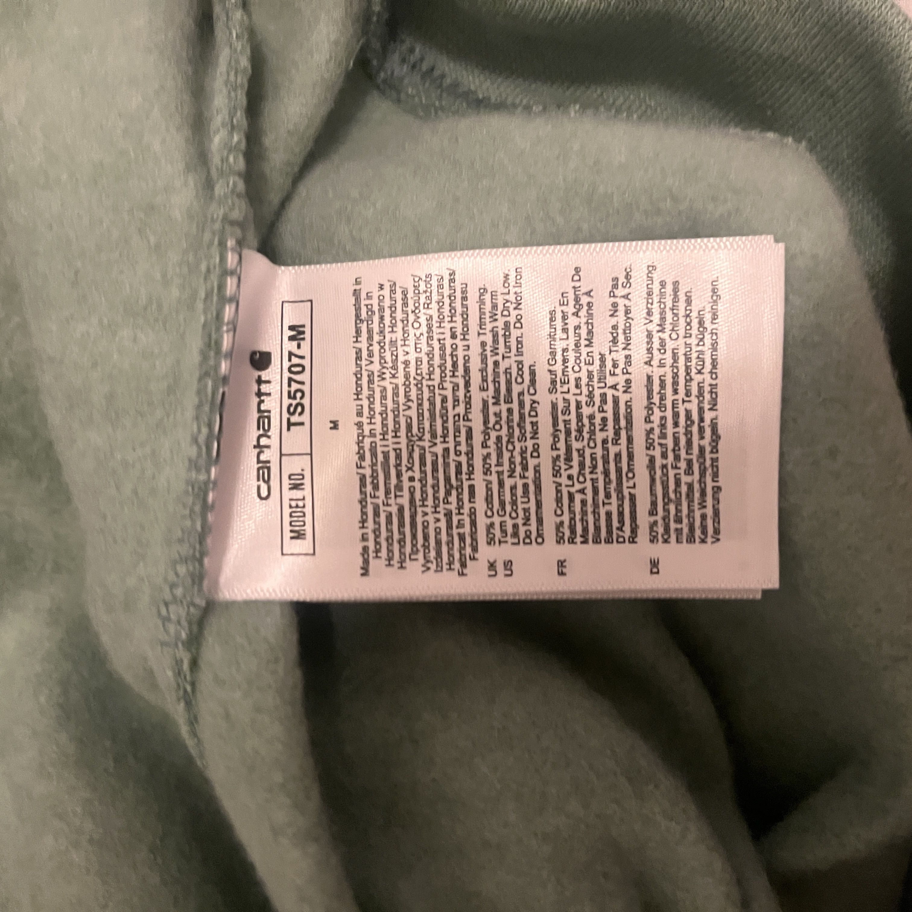 Carhartt Carhartt Shamrock Hoodie - jade heather Size US M / EU 48-50 / 2 - 2 Thumbnail
