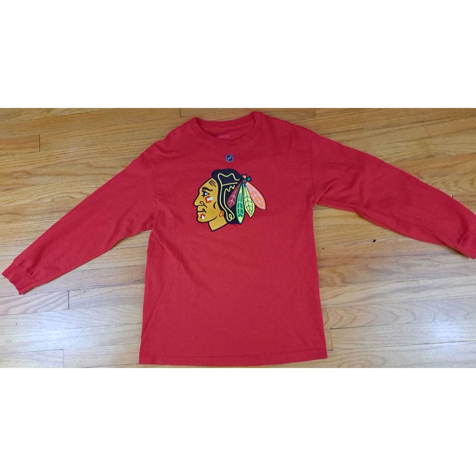 Reebok VINTAGE Reebok Shirt L Chicago Black Hawks Patrick Kane NHL Jersey Size US L / EU 52-54 / 3 - 2 Thumbnail