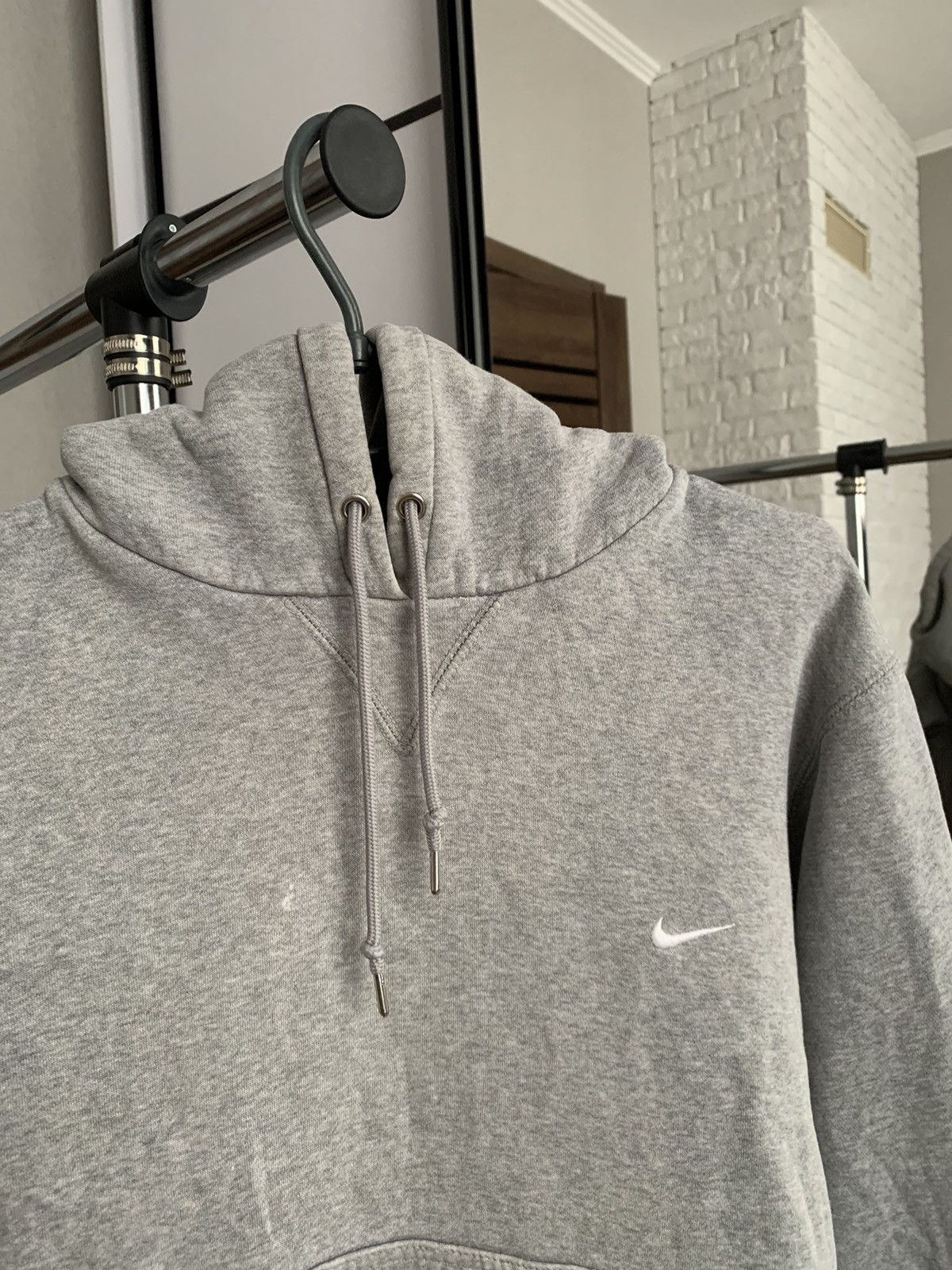 Vintage Nike Vintage Zip Hoodie Vintage Logo Swoosh 90s Size US M / EU 48-50 / 2 - 6 Thumbnail