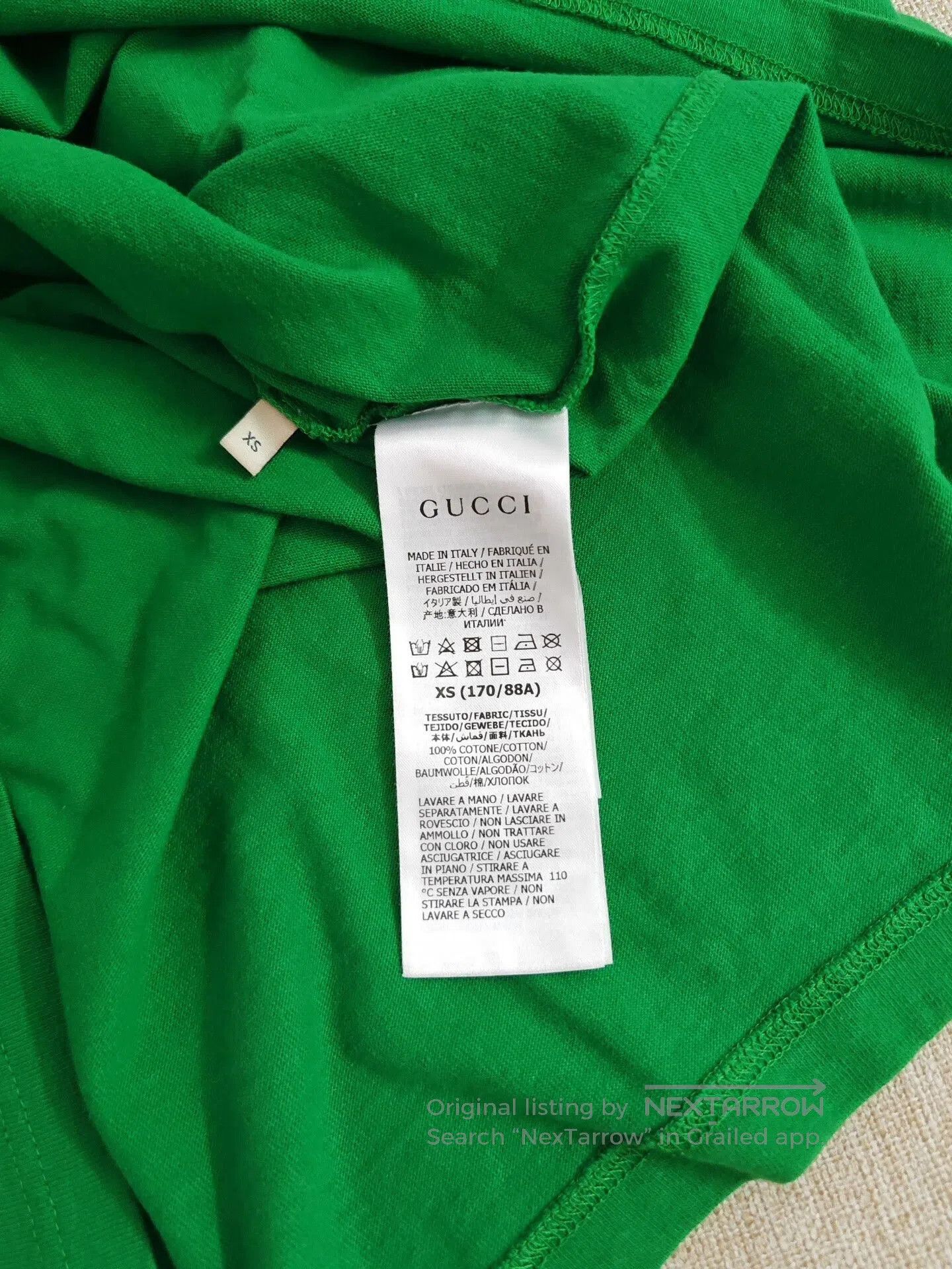 Gucci Gucci Men's Short-Sleeve T-Shirt. Size US XS / EU 42 / 0 - 5 Thumbnail