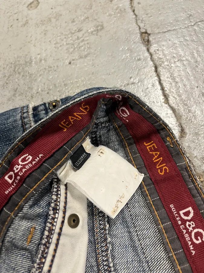 Dolce & Gabbana AW2003 Dolce & Gabbana Blue Cargo Jeans Size US 31 - 12 Thumbnail