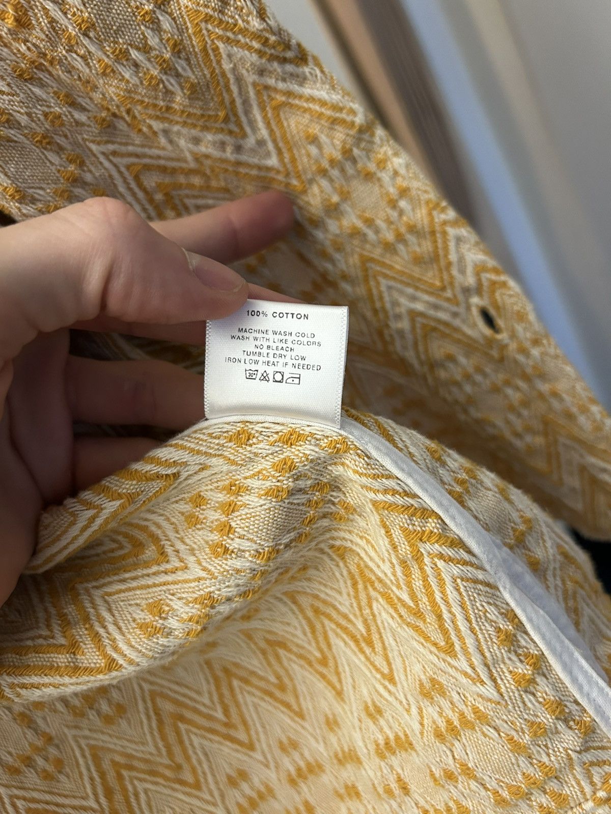 BTFL Yellow Hand Woven BTFL Cardigan - Medium Size US M / EU 48-50 / 2 - 7 Thumbnail