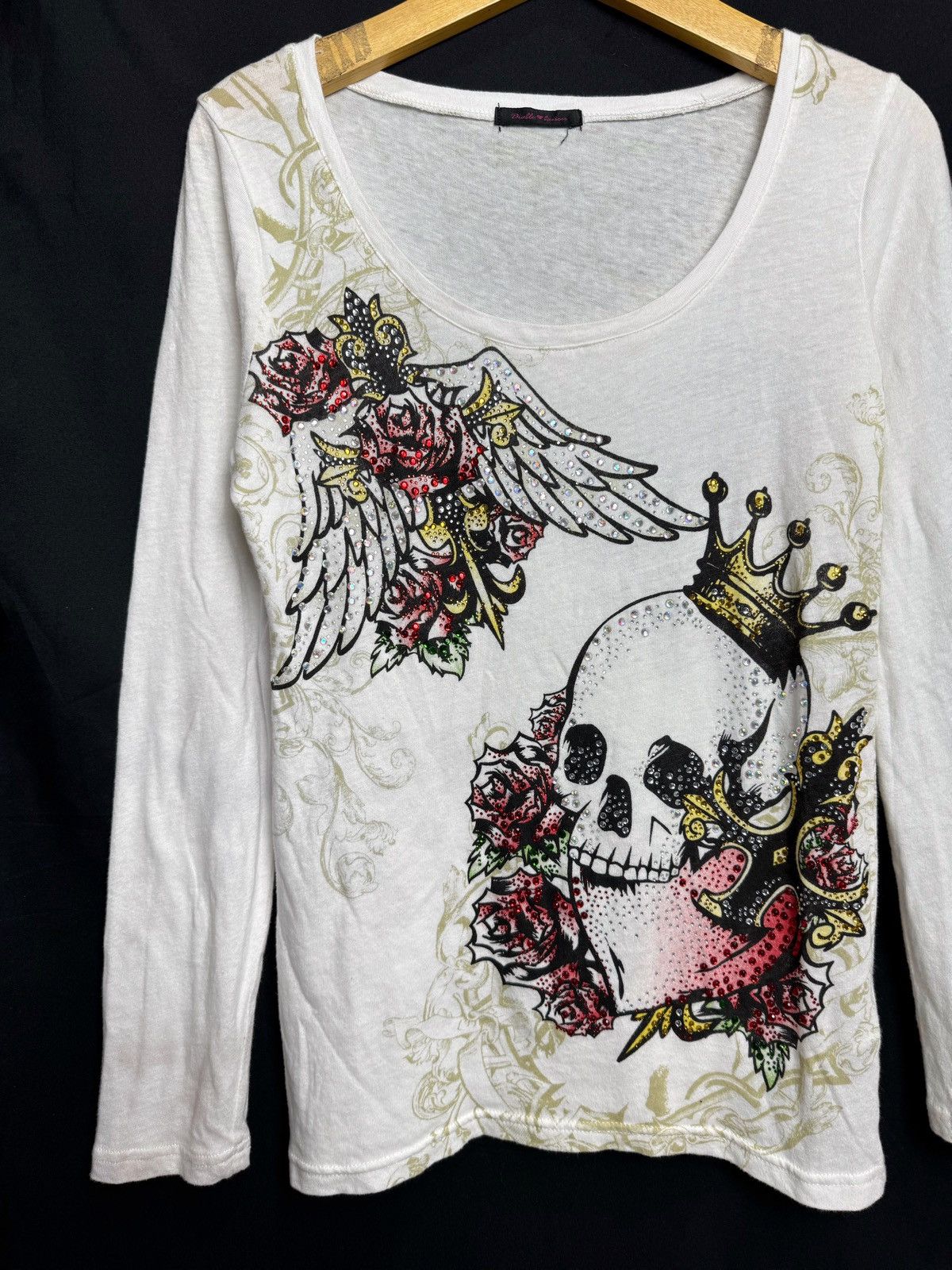Yasuyuki Ishii GOTHIC JAPANESE SKULL LONG SLEEVE Size US M / EU 48-50 / 2 - 3 Thumbnail