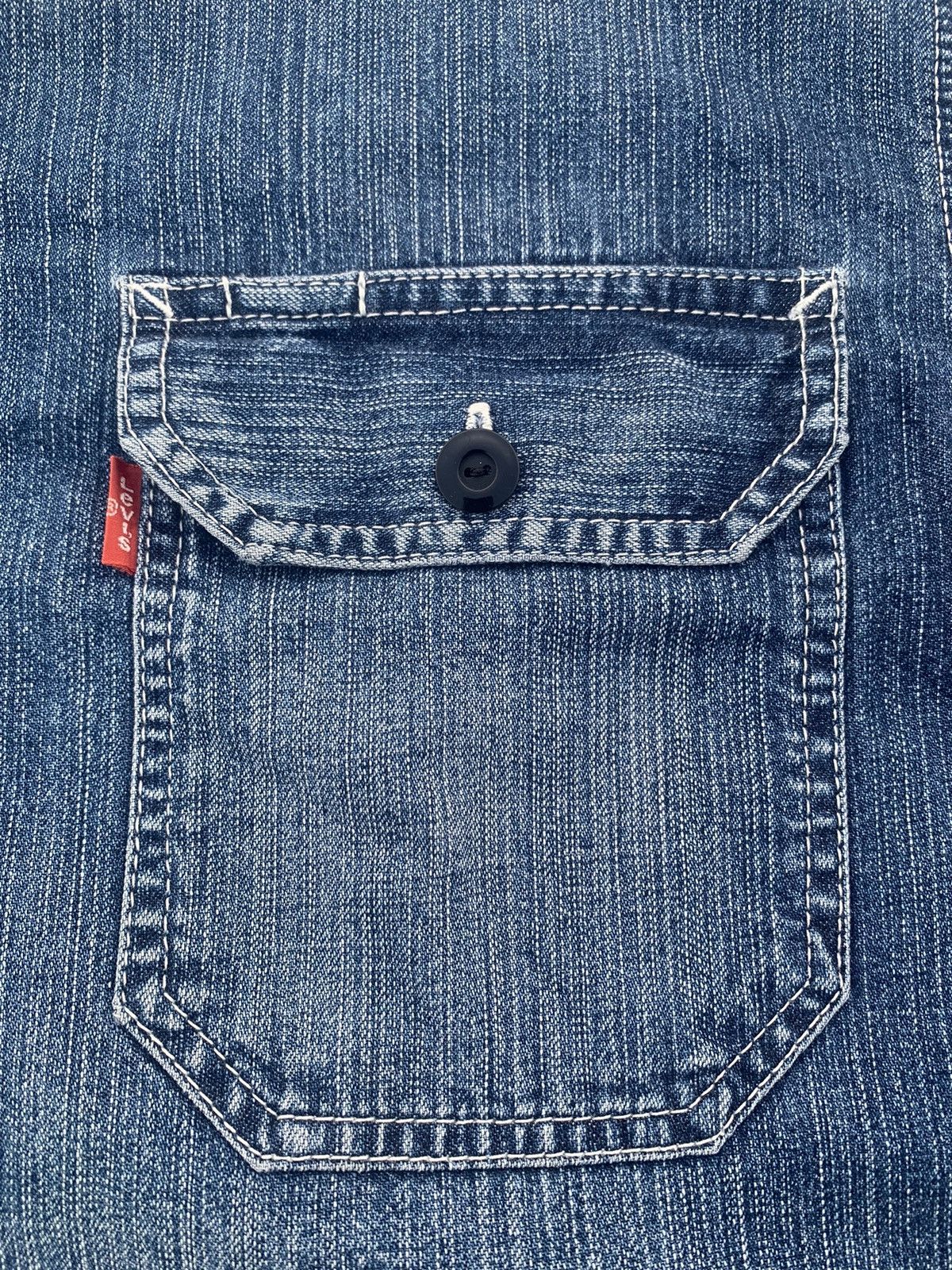 Levi's × Vintage LEVI’S Red Tab Denim Shirt Size US L / EU 52-54 / 3 - 4 Thumbnail
