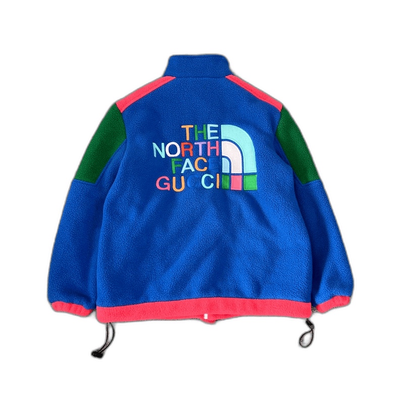 Gucci Gucci x TNF Colorful Fleece Jacket Size M / US 6-8 / IT 42-44 - 1 Thumbnail