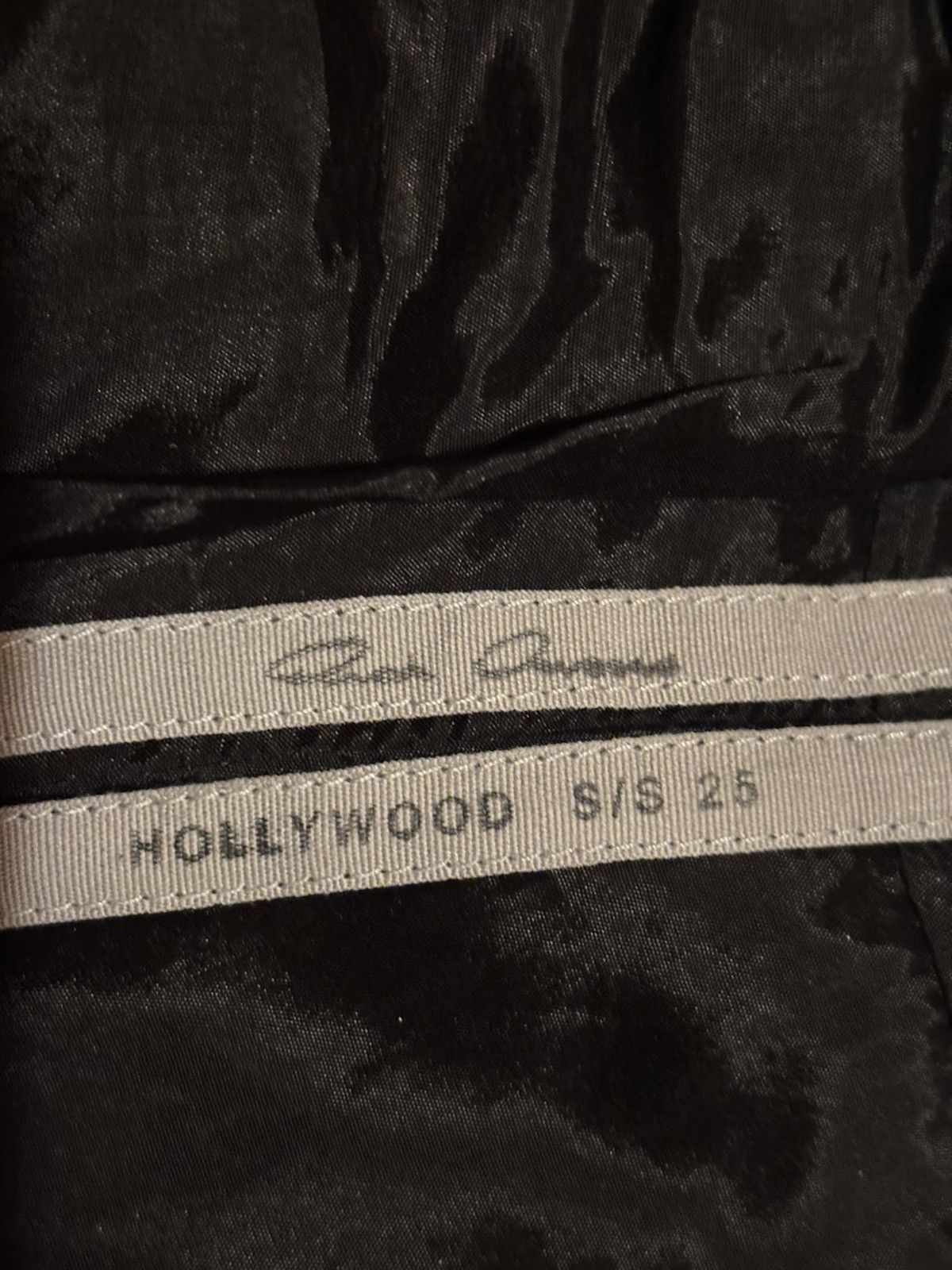 Rick Owens Drkshdw Rick Owens Tyrone Leather Jeans Brand New SS25 Size US 31 - 5 Thumbnail