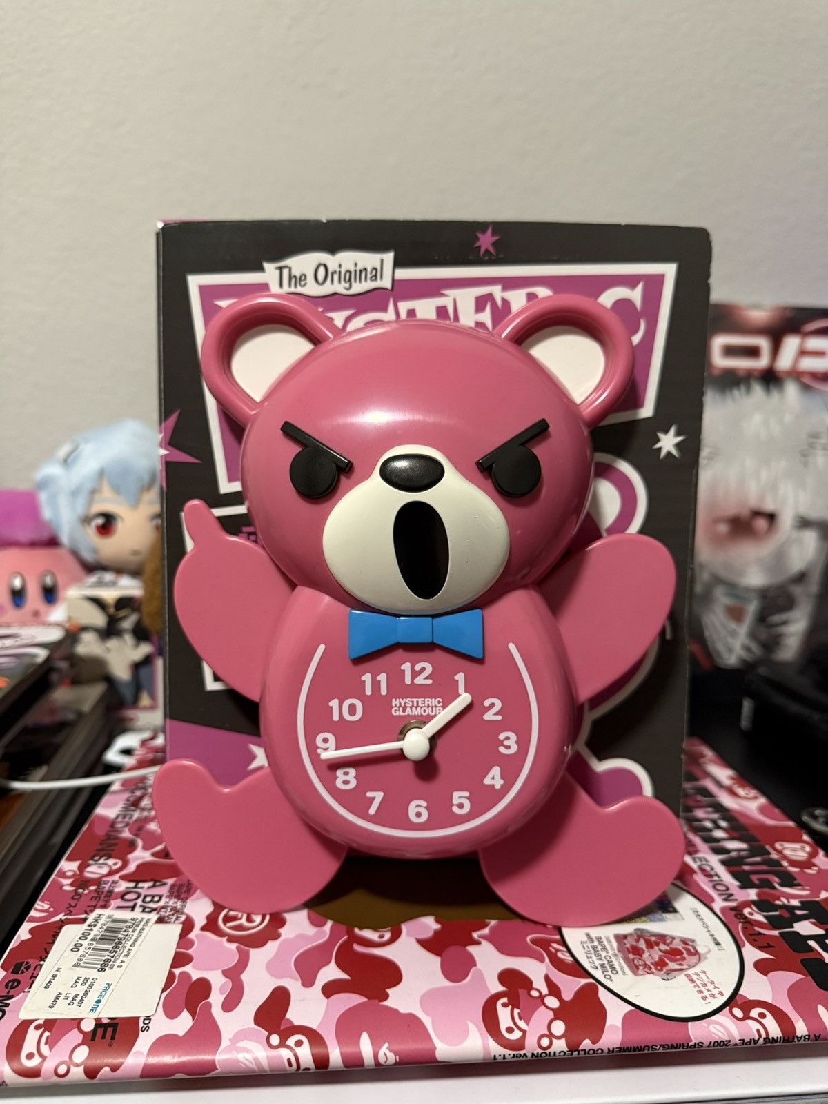 Hysteric Glamour Angry Bear Wall Clock | Grailed