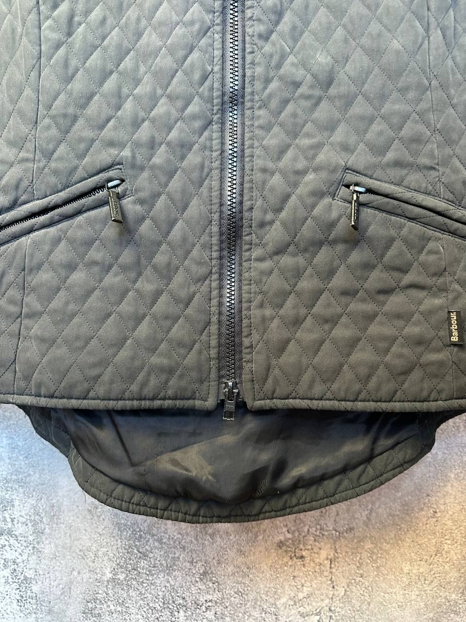 Barbour × Vintage Barbour Quilt Waistcoat Vest Tailored Microfibre Gilet Size M / US 6-8 / IT 42-44 - 8 Thumbnail