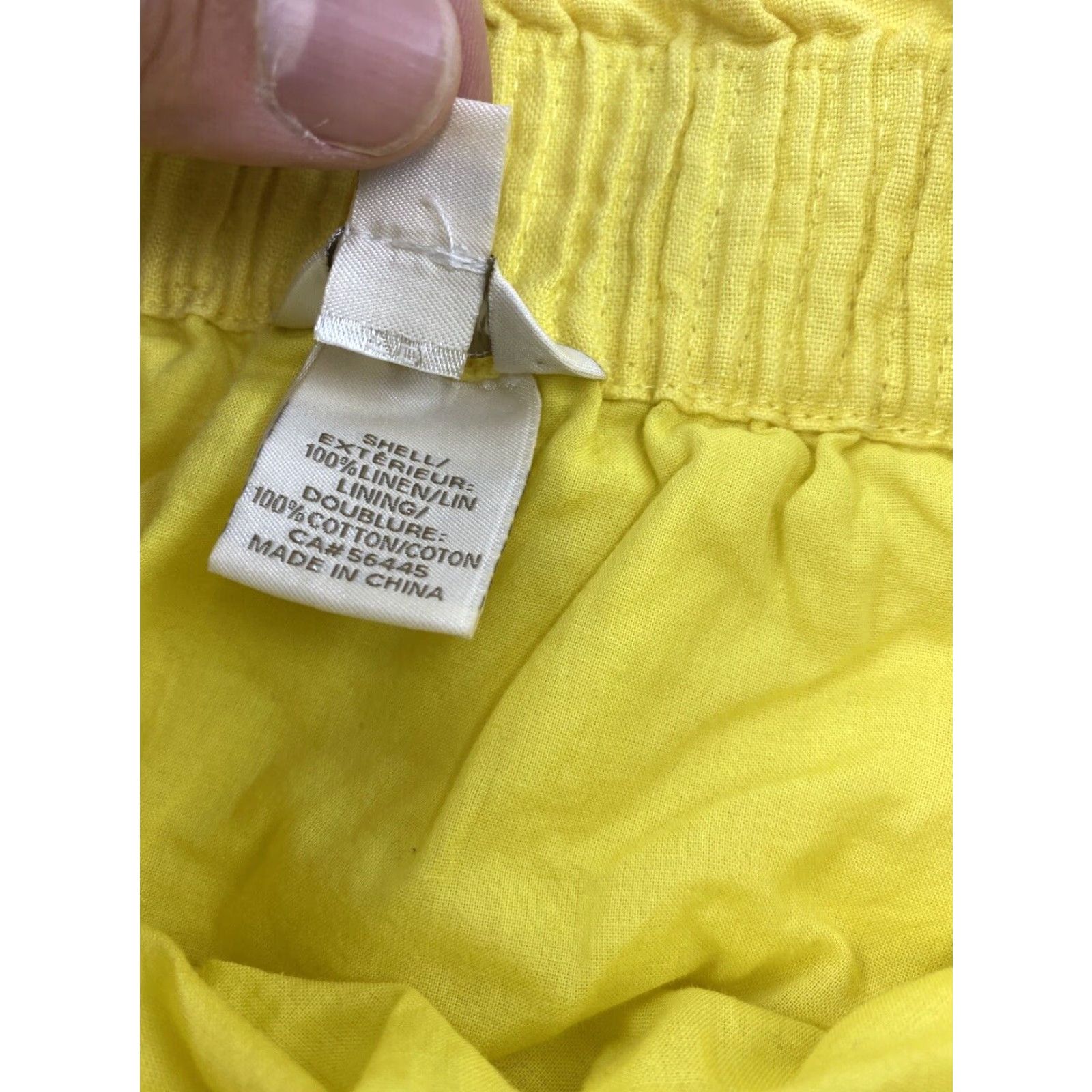 J.Crew J.CREW Skirt Women’s 2 Yellow Pockets Elastic Waist Short Modern Pockets Womens 2 Yellow Size 26" / US 2 / IT 38 - 3 Thumbnail