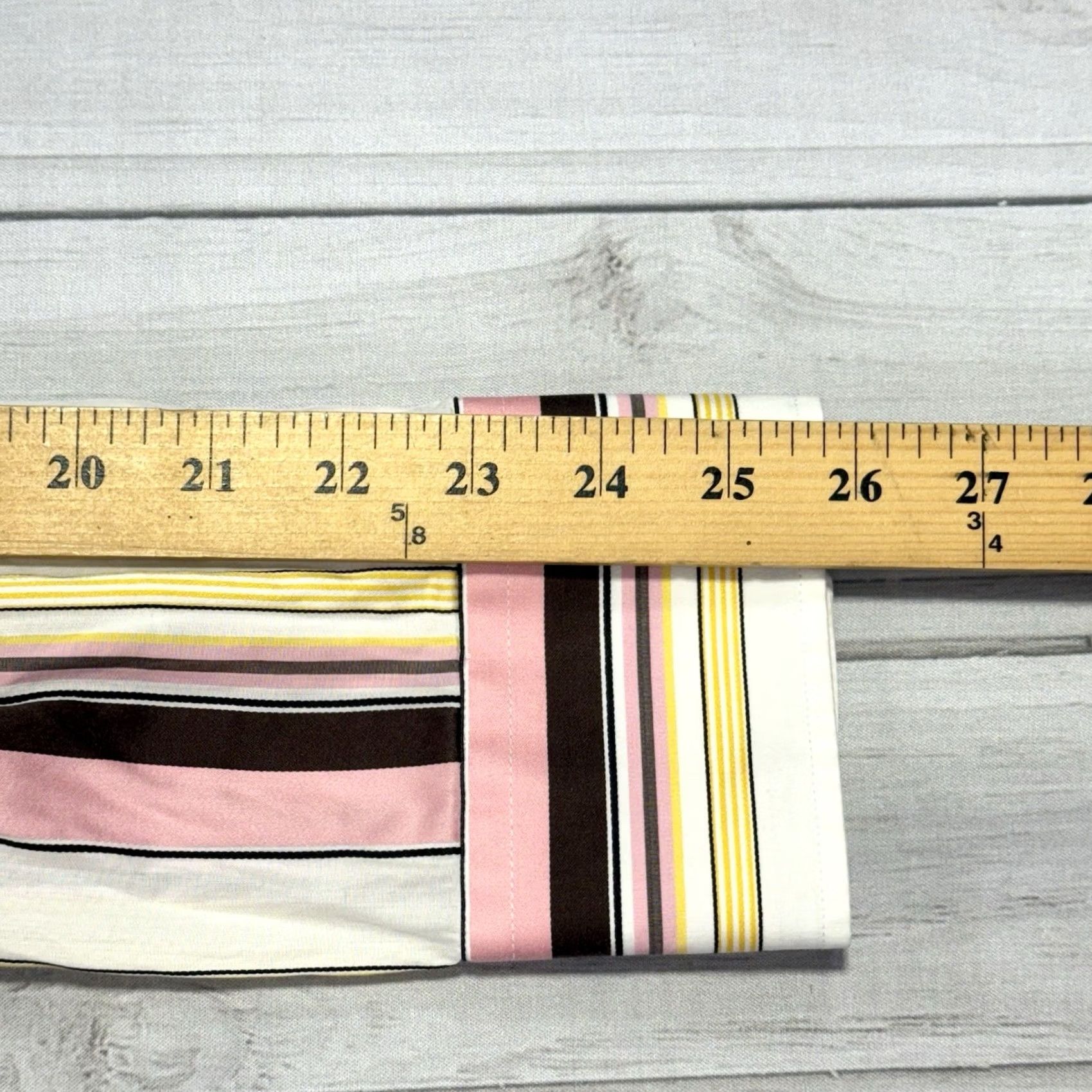 Etro ETRO Dress Shirt Mens 42 Multicolor Striped Button-Down Italy Regular Long Sleeve Cotton 100% Size 42R - 7 Thumbnail