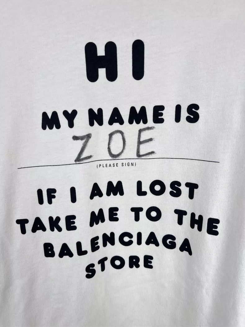 Other Balenciaga White do old damage self-introduction short sle Size US S / EU 44-46 / 1 - 3 Thumbnail