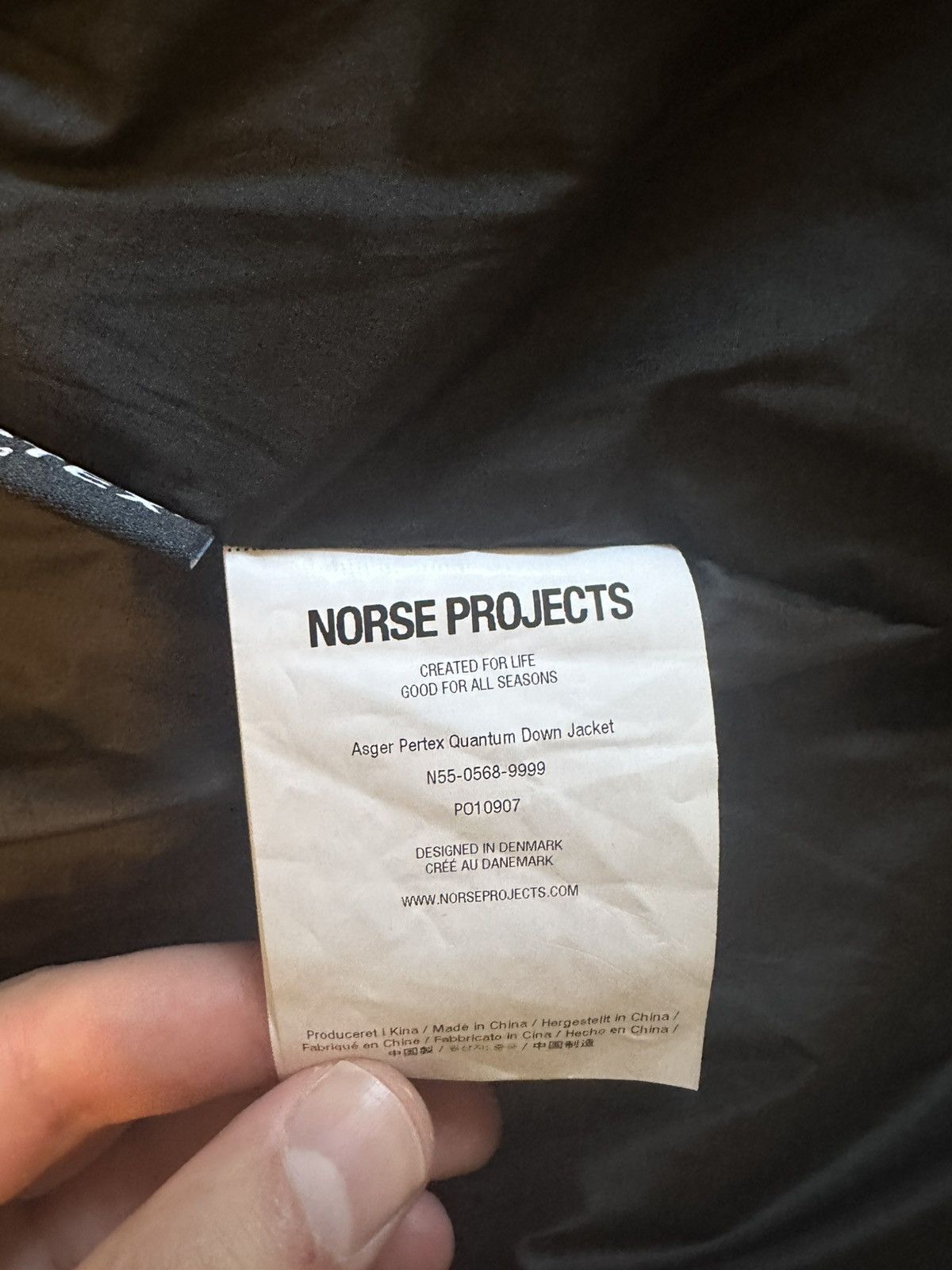 Norse Projects Asger Pertex Quantum Down Jacket Size US L / EU 52-54 / 3 - 3 Thumbnail