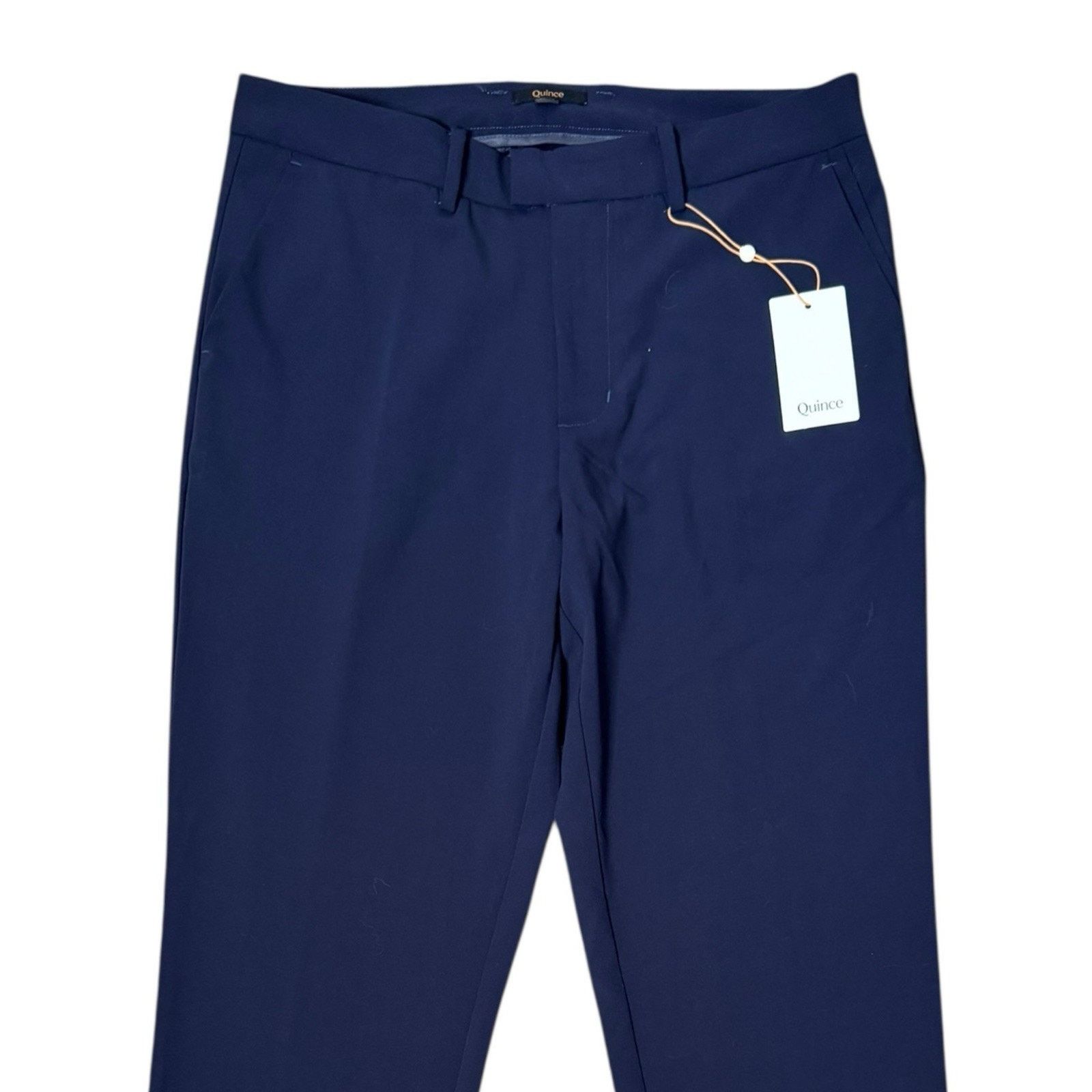 Quince Quince NEW Performance Stretch Dress Pants Slim Fit Navy Size US 32 / EU 48 - 2 Thumbnail