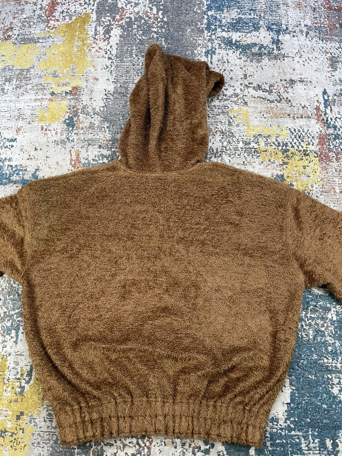 Cerruti 1881 Nino Cerruti Cropped Hoodie Teddy Jacket Size ONE SIZE - 3 Thumbnail