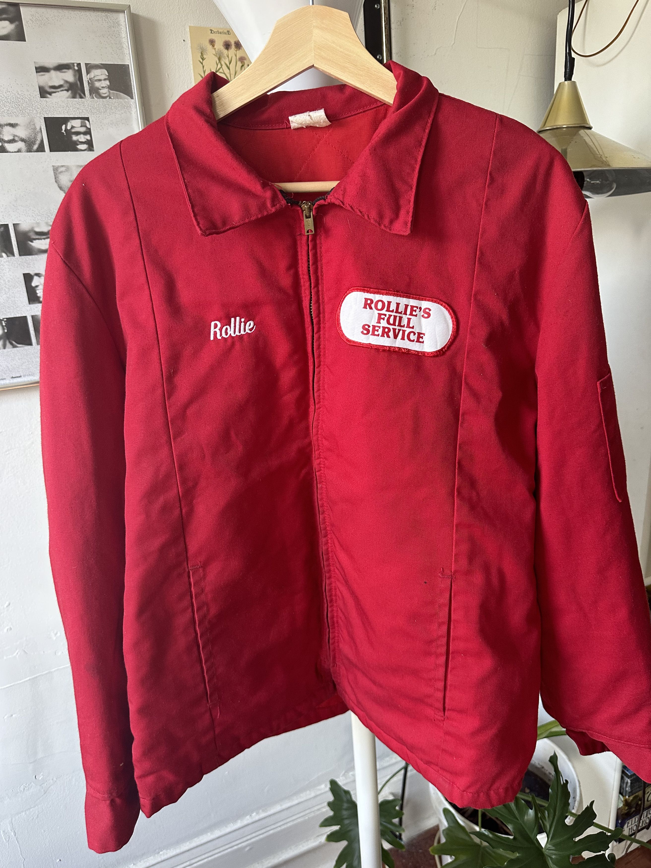 Vintage Vintage Red Mechanics Jacket Size US L / EU 52-54 / 3 - 1 Thumbnail
