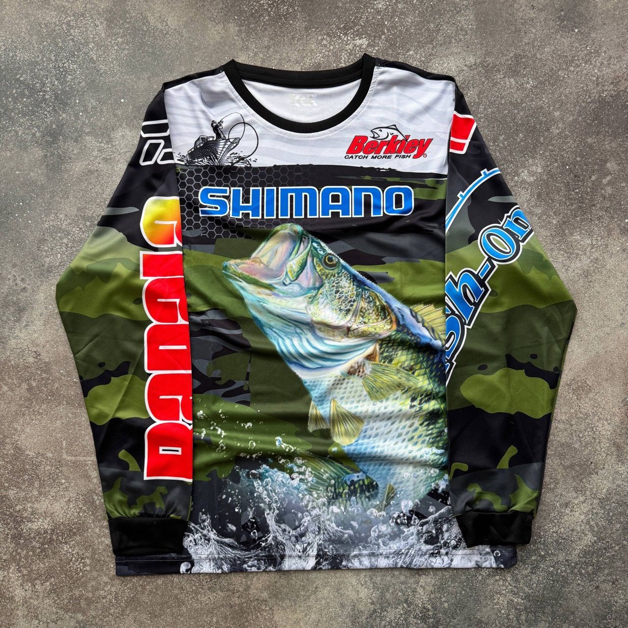Shimano Y2K Fishing Racing Biker Jersey
