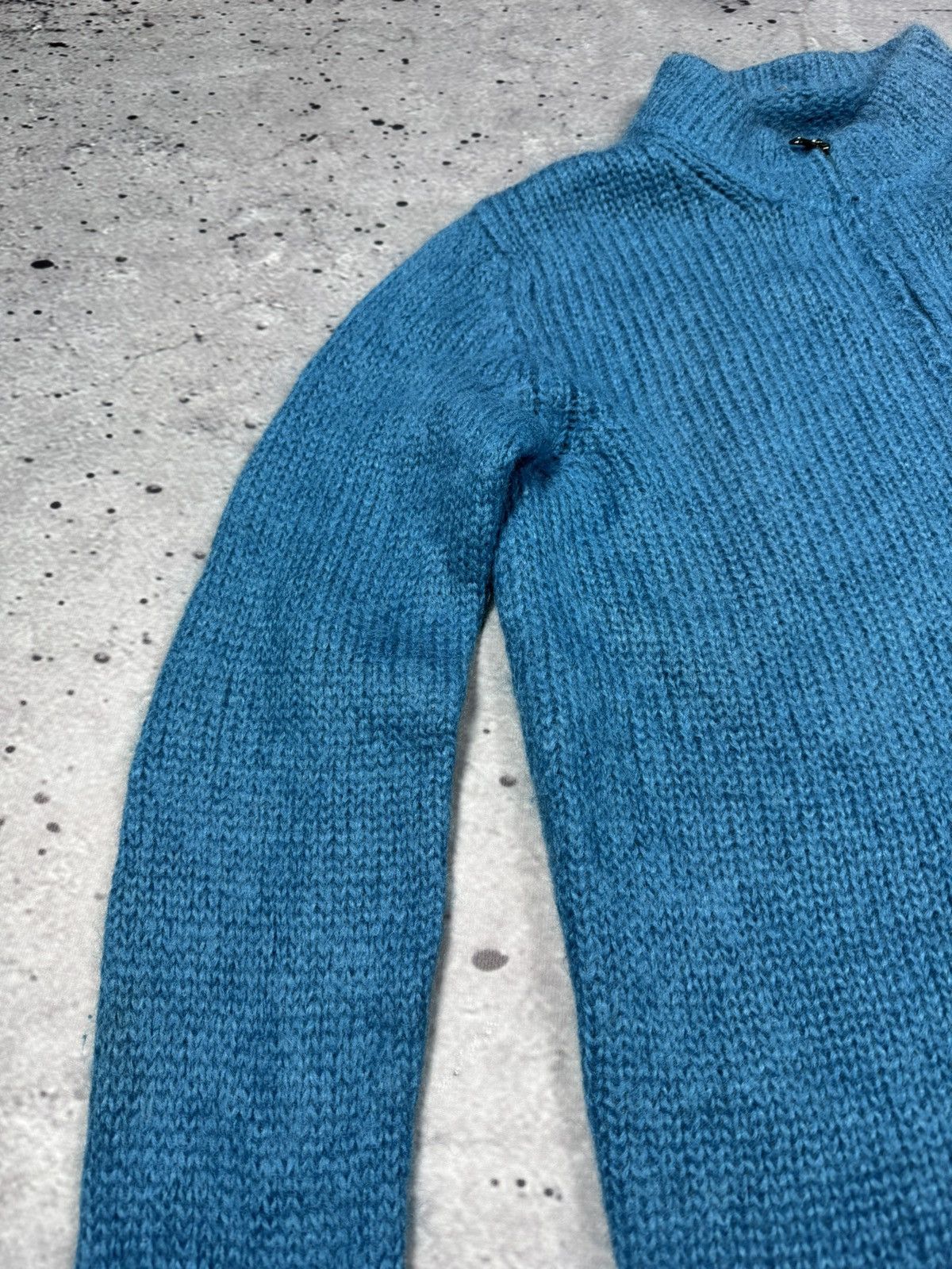 Prada Archive Prada Mohair Zip Sweater Size US L / EU 52-54 / 3 - 4 Thumbnail