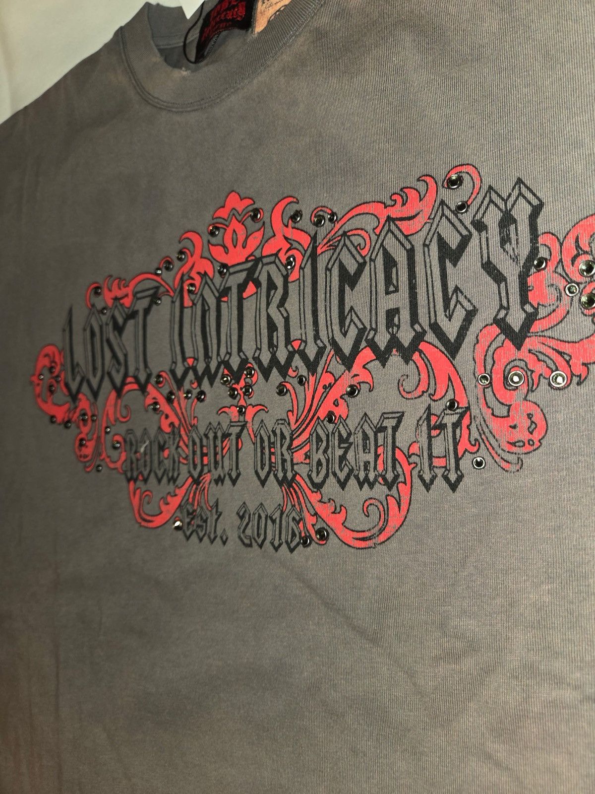 LOST INTRICACY Lost Intricacy Harley Davidson Men's Long Sleeve T-Shirt L Size US L / EU 52-54 / 3 - 2 Thumbnail