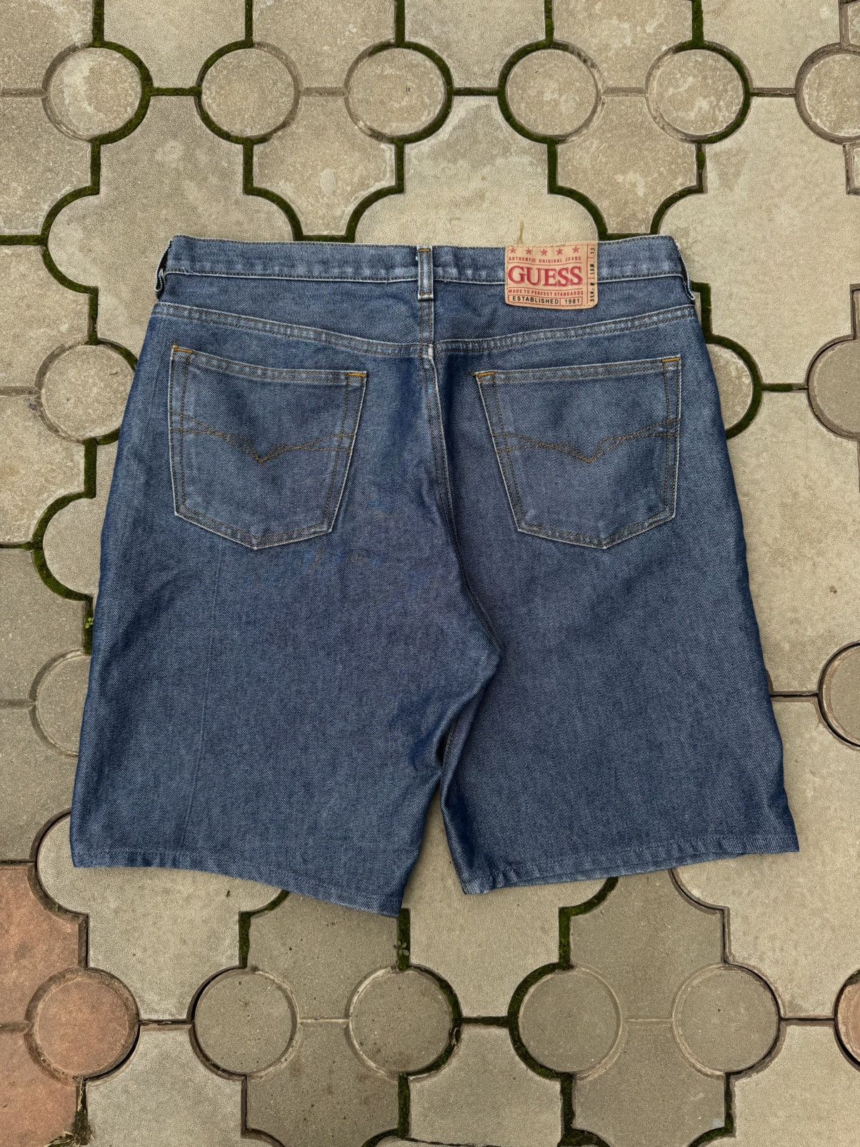Guess Vintage Guess Jeans Denim Shorts 90s USA Size US 36 / EU 52 - 1 Thumbnail