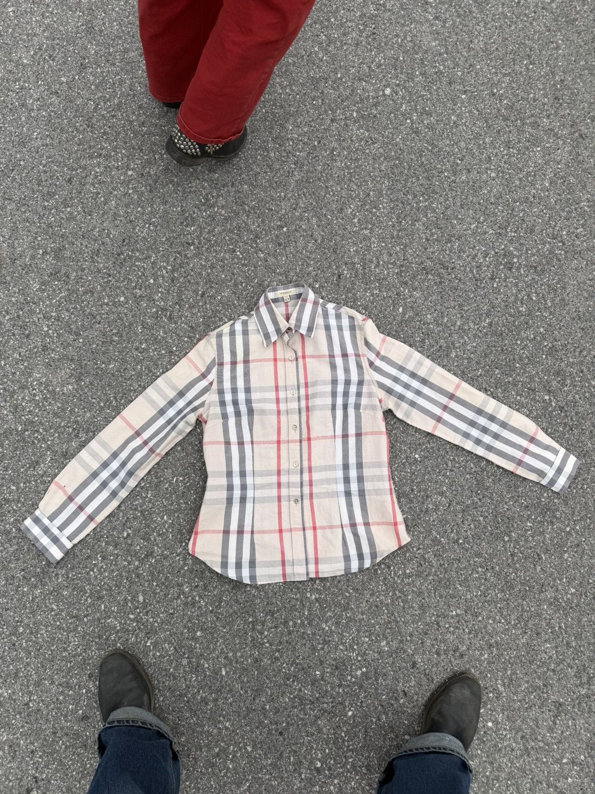 Burberry Burberry London Nova Check Button-Up Shirt Size M / US 6-8 / IT 42-44 - 4 Thumbnail