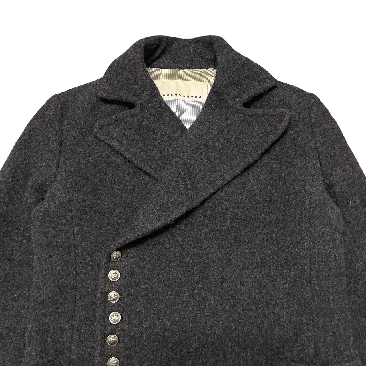 Issey Miyake Vintage Sunao Kuwahara by Issey Miyake Wool Coat Size US S / EU 44-46 / 1 - 2 Thumbnail