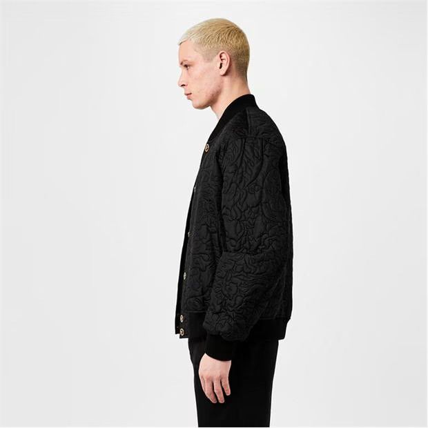 Versace o1g2r1mq0824 Bomber Jackets in Black Size US S / EU 44-46 / 1 - 4 Thumbnail