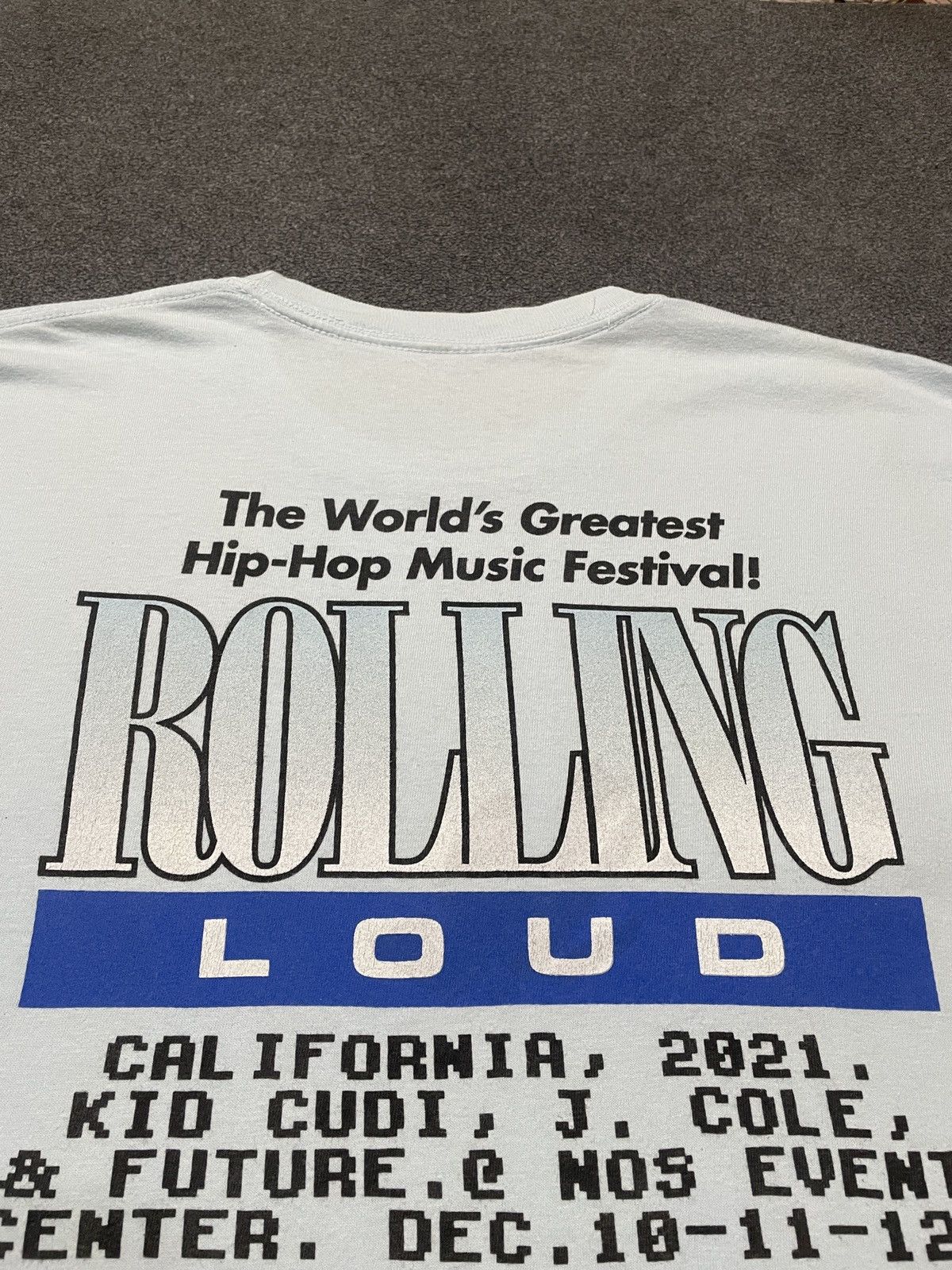 Rolling Loud Rolling Loud Festival Hip-Hop Music 2021 Official T-shirt Size US M / EU 48-50 / 2 - 3 Thumbnail