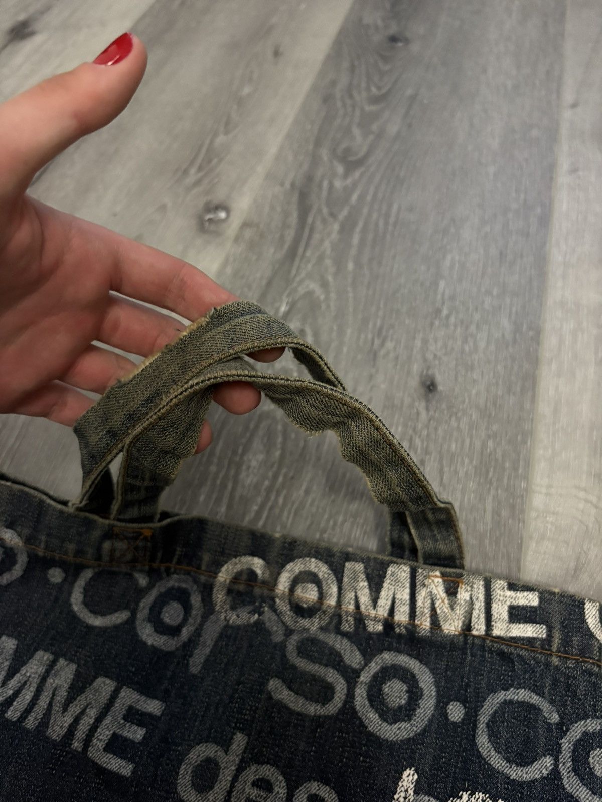 10 Corso Como × Comme des Garcons Junya Watanabe x cdg x Corso como tote bag Size ONE SIZE - 3 Thumbnail