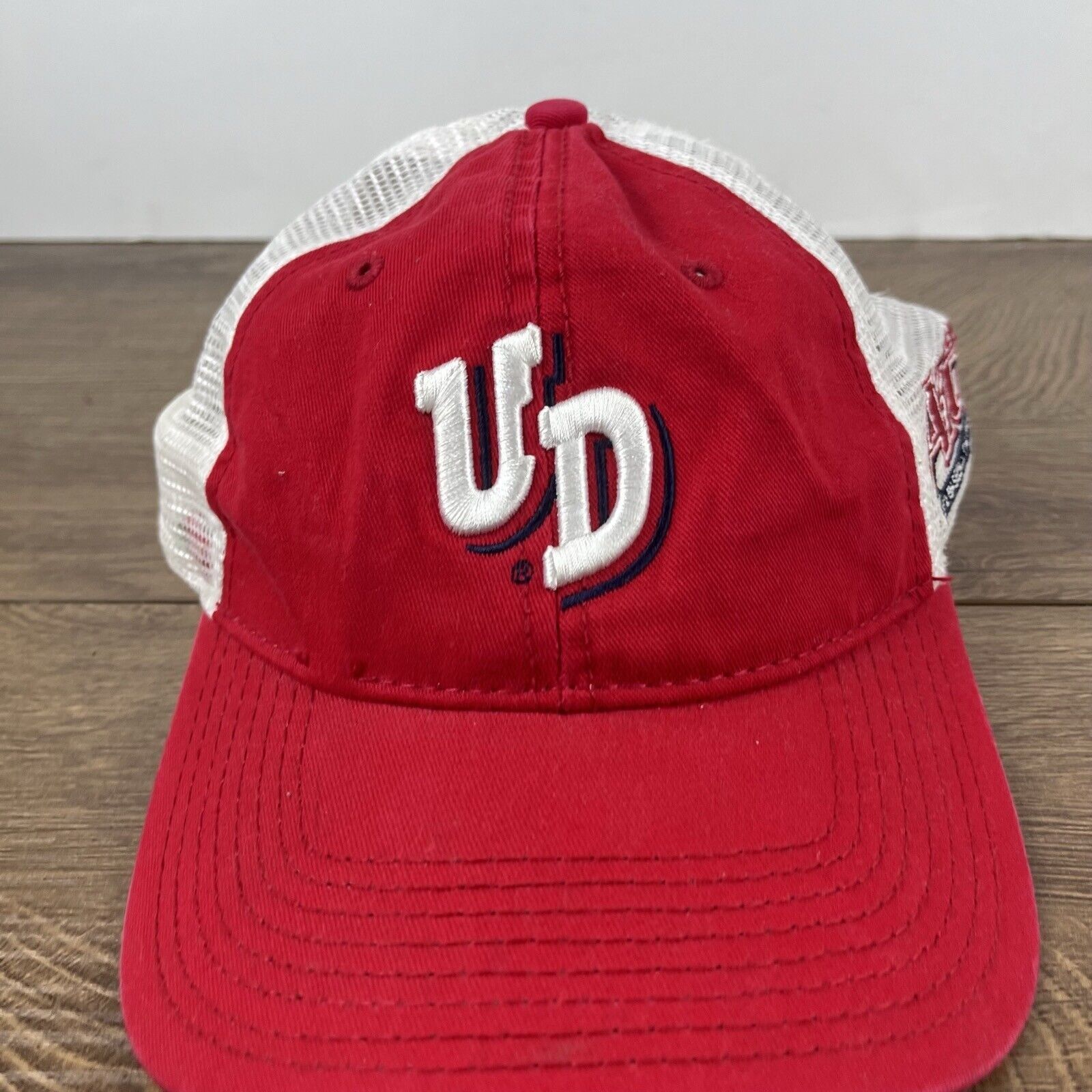 The Game Dayton Flyers Hat NCAA Dayton Flyers Red Hat Adjustable Red Size ONE SIZE - 6 Thumbnail