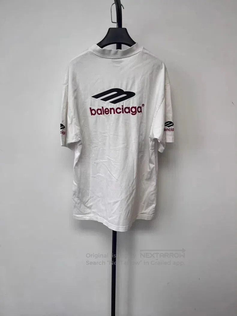 Balenciaga Balenciaga 3B Sports Icon Logo Embroidered T-shirt. Size US XS / EU 42 / 0 - 2 Thumbnail