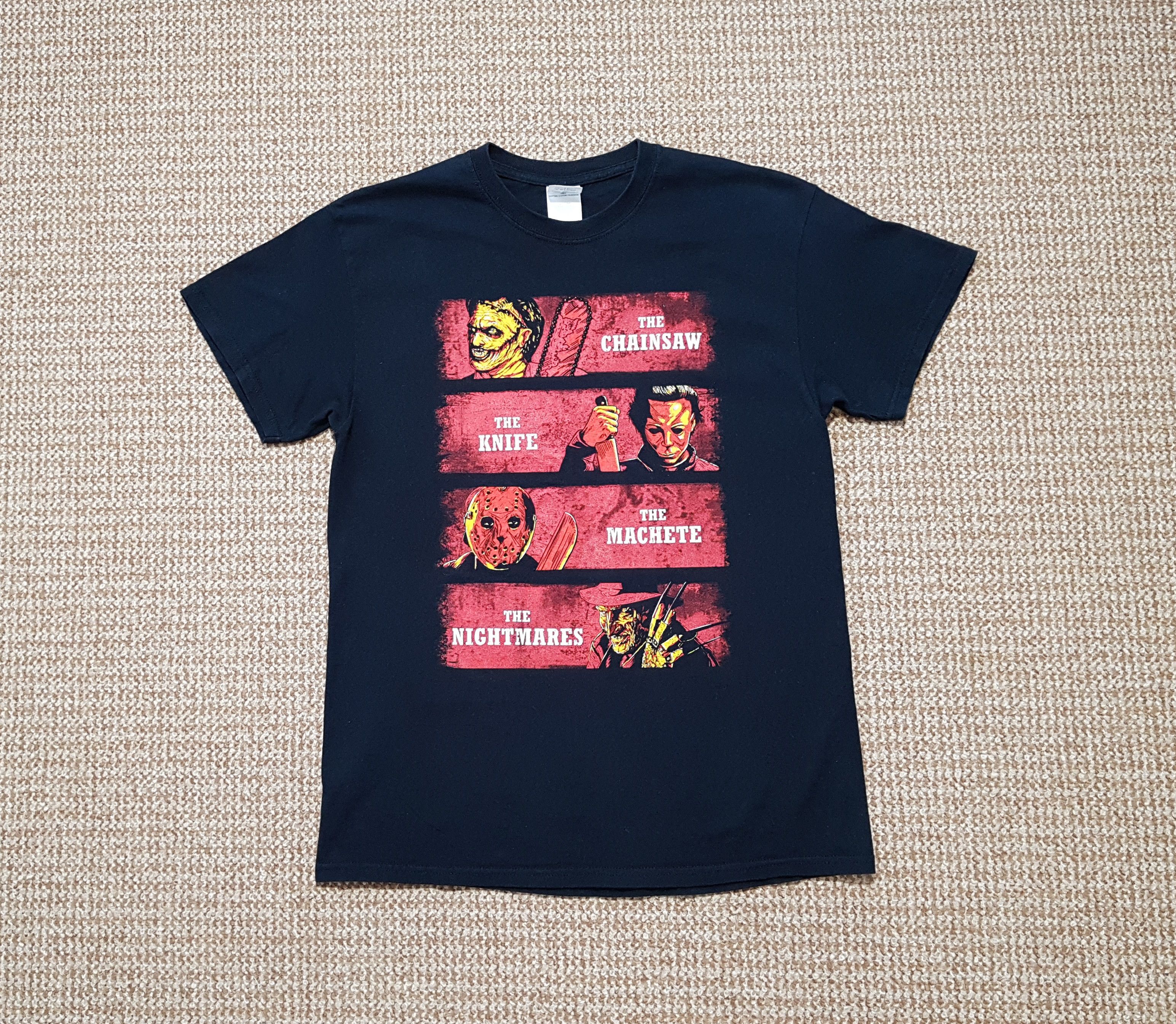 Expert Horror Horror Movie T Shirt Friday 13th Halloween Chainsaw Freddy Size US M / EU 48-50 / 2 - 1 Thumbnail