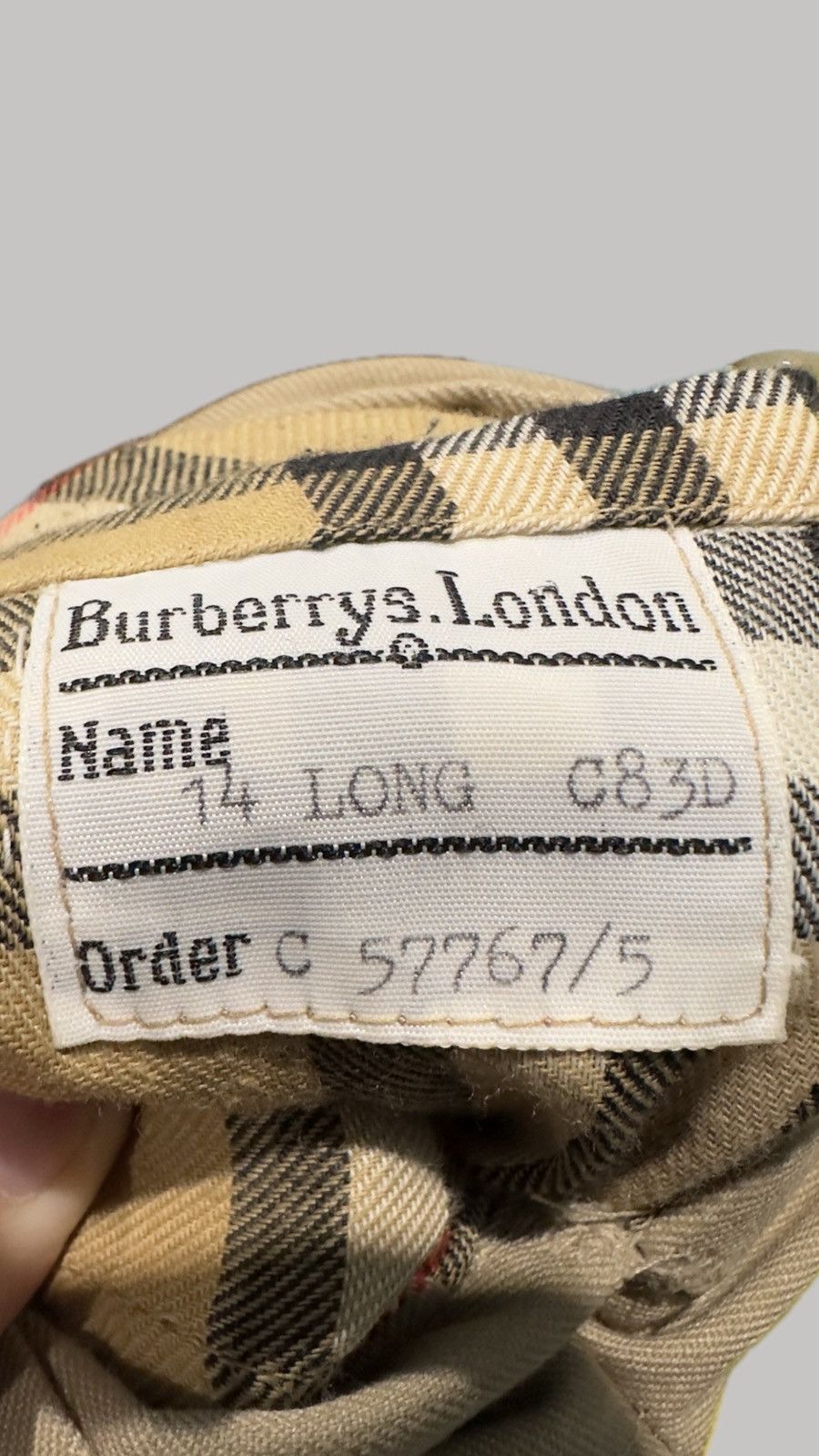 Burberry Burberry trench coat nova check vintage Size L / US 10 / IT 46 - 11 Thumbnail