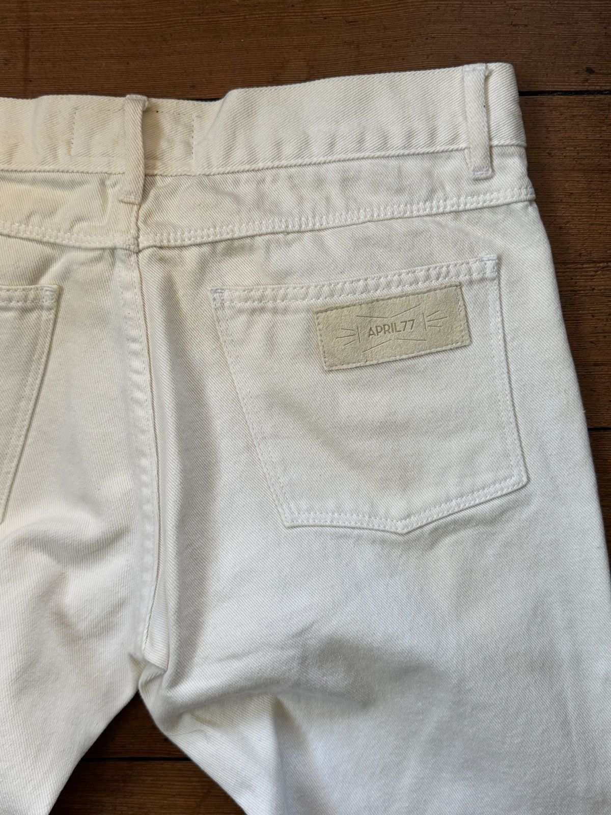 April 77 april77 dictator jeans stroke white 30 april 77 Size US 30 / EU 46 - 4 Thumbnail
