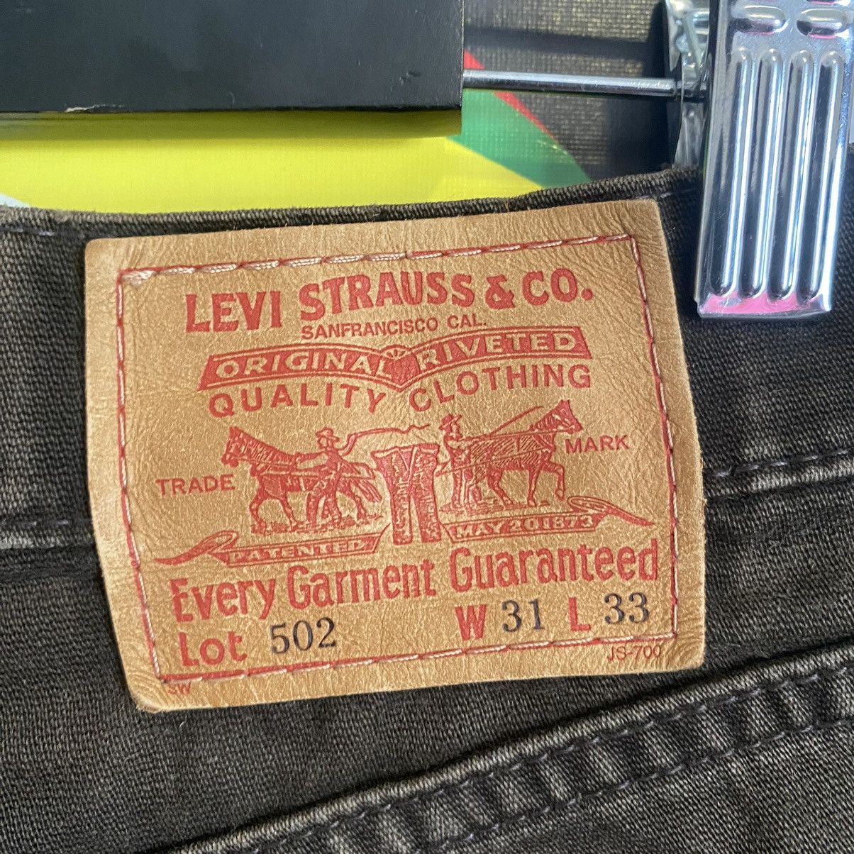 Levi's Vintage Levi’s 502 Japanese Faded Brown Chino Pants Size US 31 - 10 Thumbnail