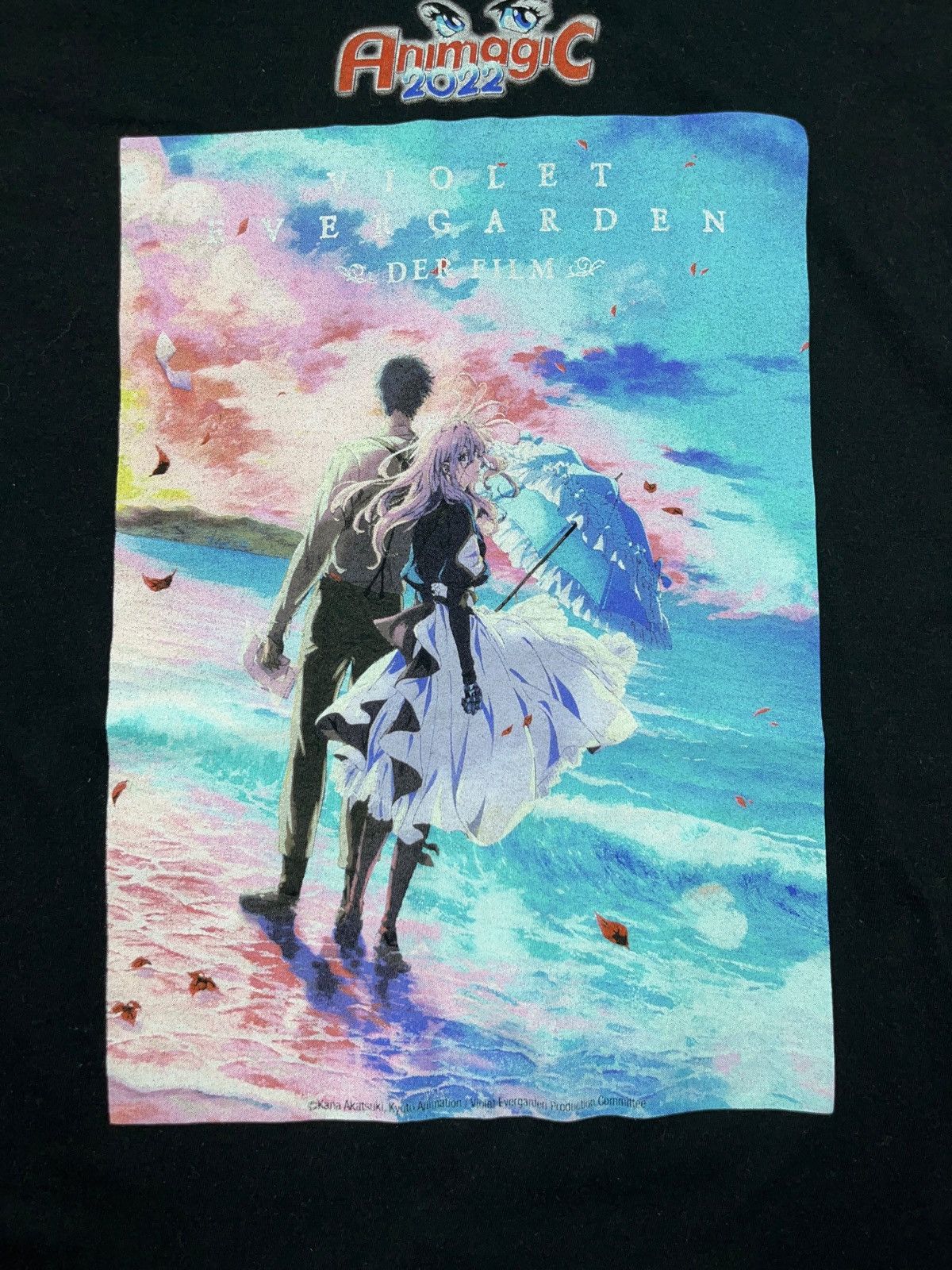 Anime Animagic 2022 Violet Evergarden Anime T-shirt Rare Size US S / EU 44-46 / 1 - 4 Thumbnail