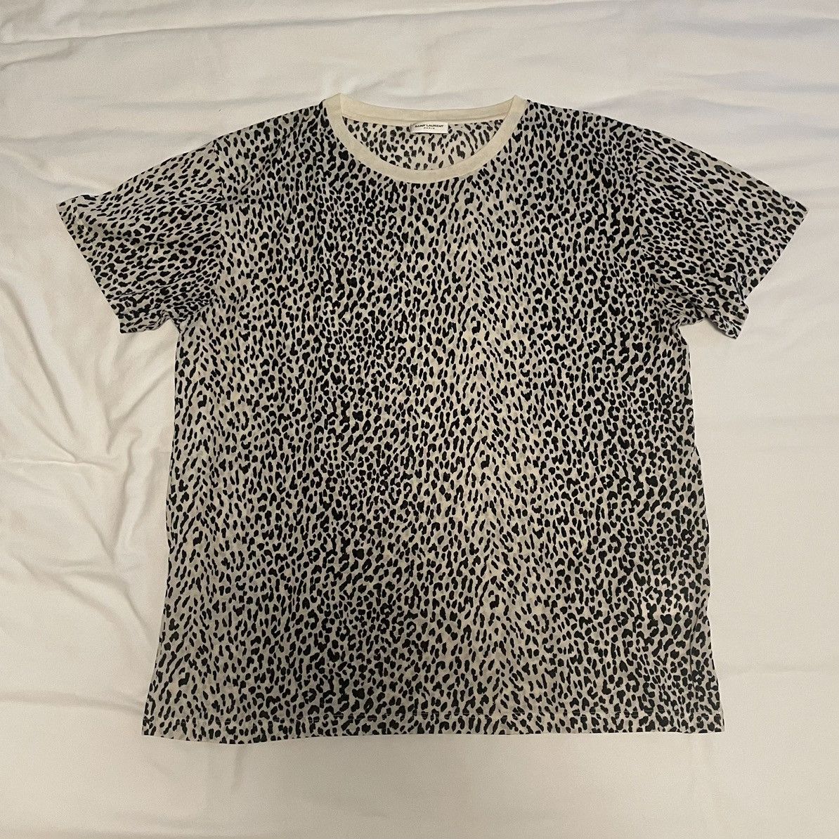 Saint Laurent Paris Saint Laurent x Hedi Slimane t-shirt XL | Grailed