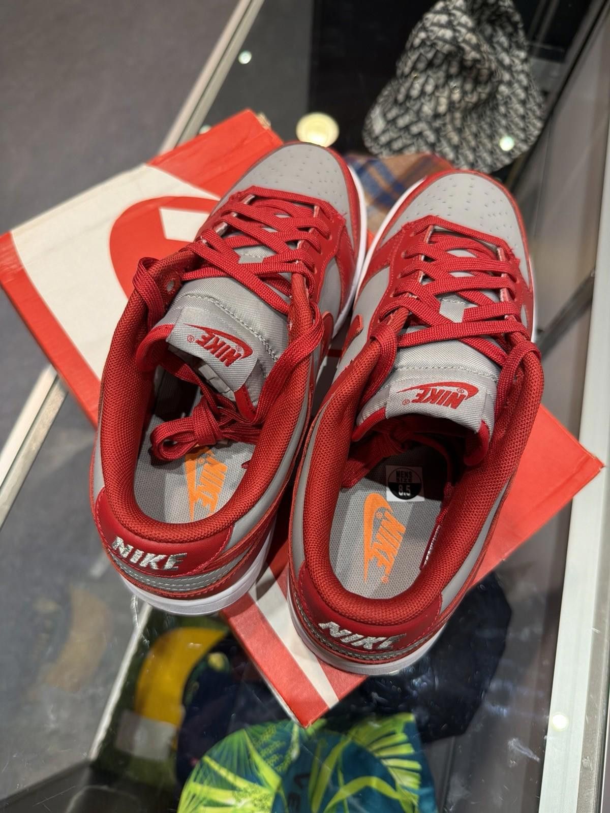 Nike Nike Dunk Low UNLV University Red Gray Men's Size 8.5 Size US 8.5 / EU 41-42 - 10 Thumbnail