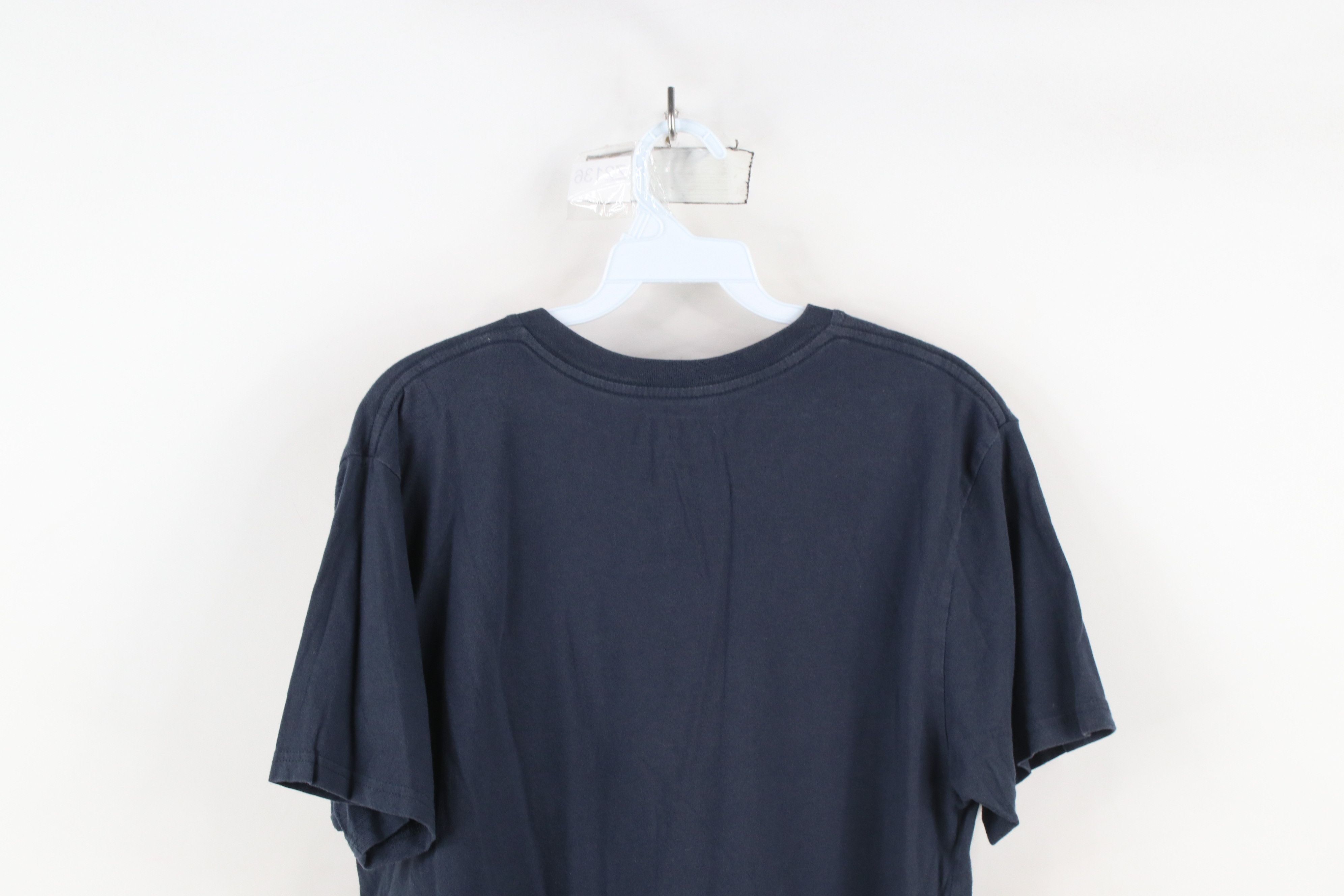 Oakley × Vintage Vintage Y2K Oakley O Logo Short Sleeve V-Neck T-Shirt Blue Size US M / EU 48-50 / 2 - 12 Thumbnail