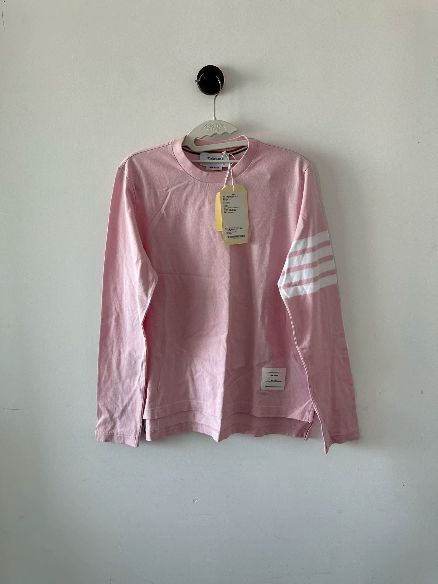 Thom Browne Thom Browne Pink Long Sleeve 42 NWT Size M / US 6-8 / IT 42-44 - 1 Thumbnail
