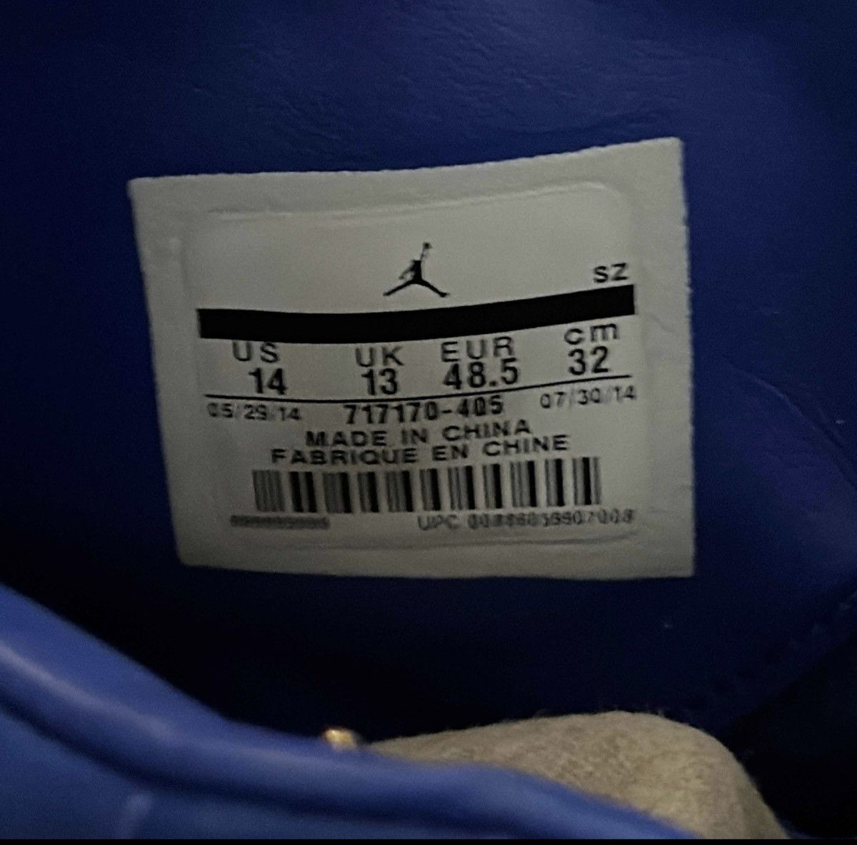 Jordan Brand Air Jordan x Just Don Jordan 2 Royal Size US 14 / EU 47 - 6 Thumbnail