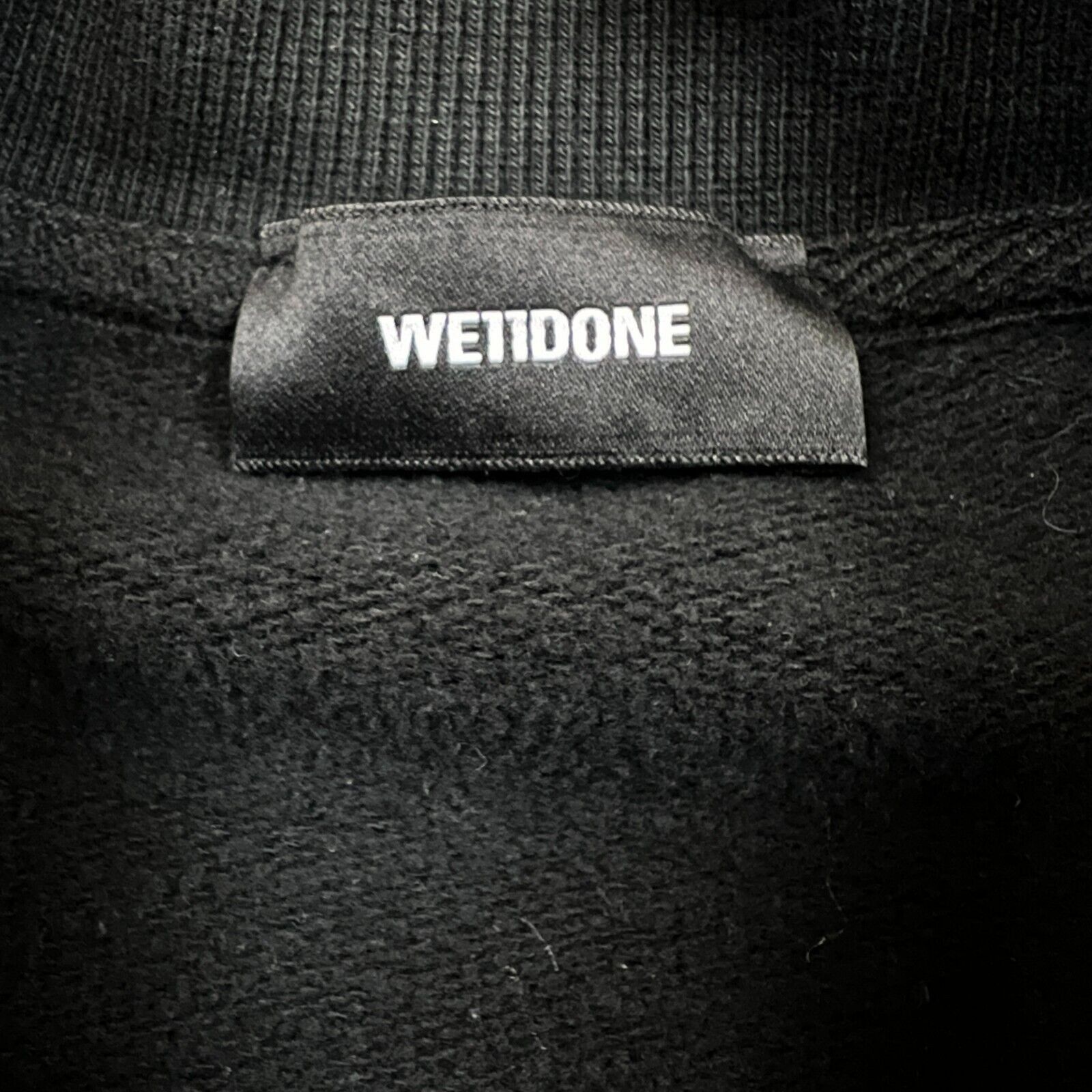 Designer × WE11DONE We11done Sweatshirt Small Reversed Graphic Pullover Crewneck Size US S / EU 44-46 / 1 - 7 Thumbnail