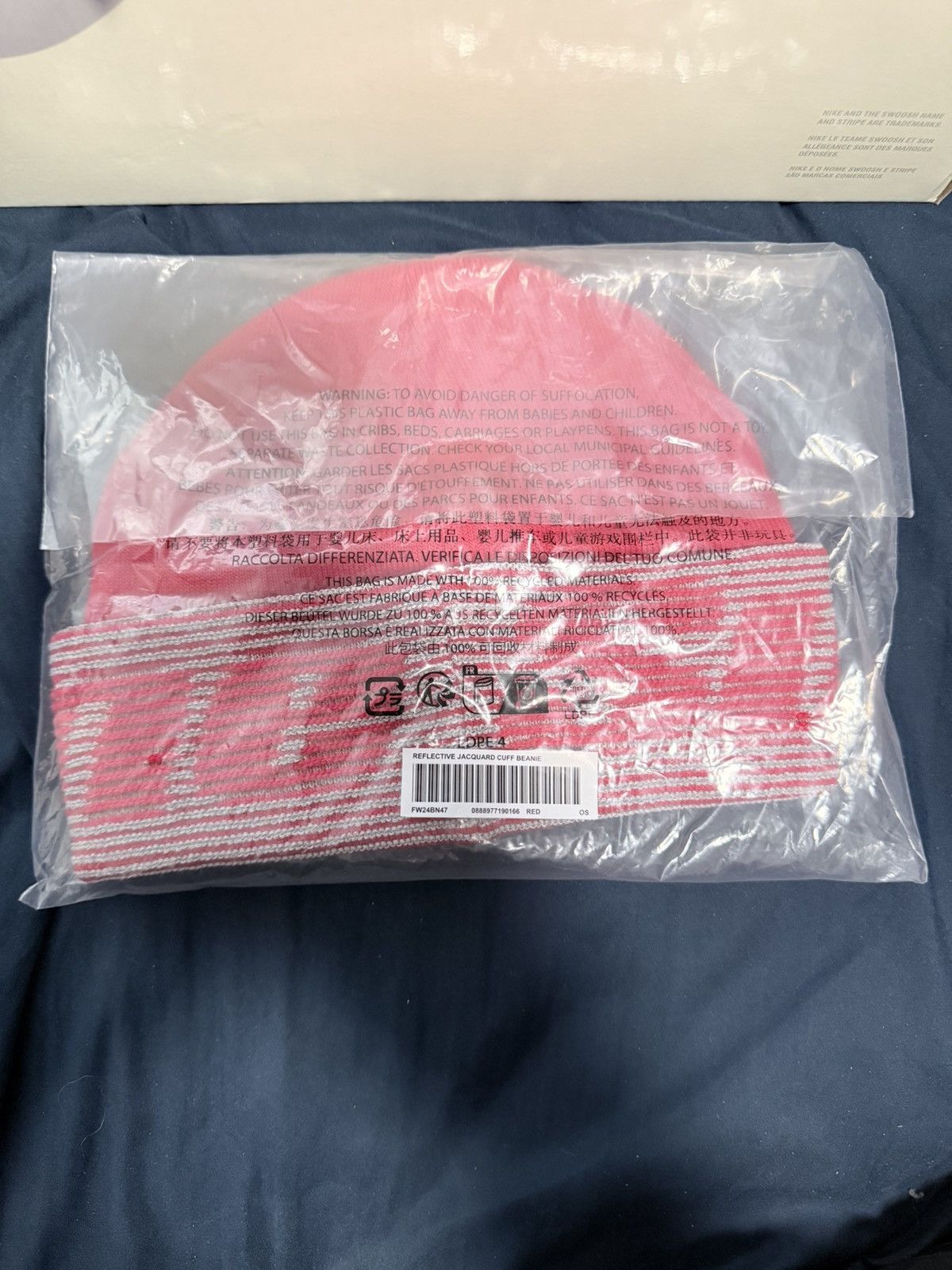 Supreme Supreme Reflective Beanie Size ONE SIZE - 2 Thumbnail