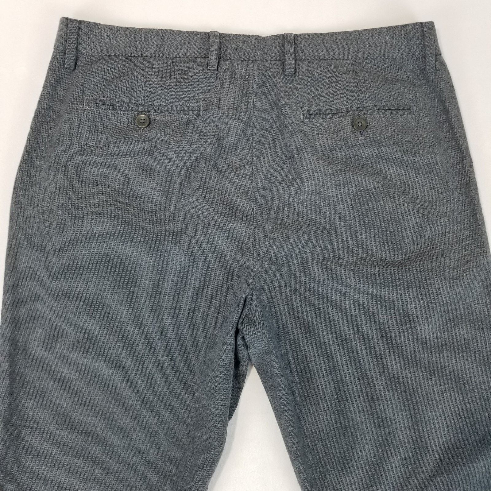 Banana Republic Banana Republic Kentfield Pants Mens 33x30 Herringbone Chino Size US 33 - 7 Thumbnail