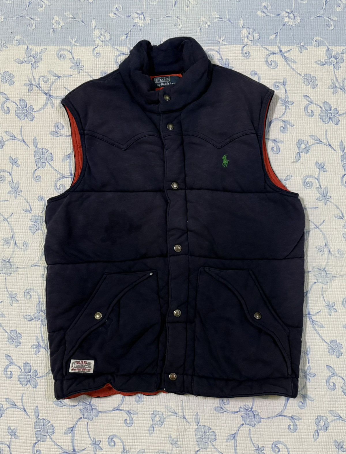 Polo Ralph Lauren Vintage Polo Ralph Lauren Padded Vest Size US M / EU 48-50 / 2 - 1 Thumbnail