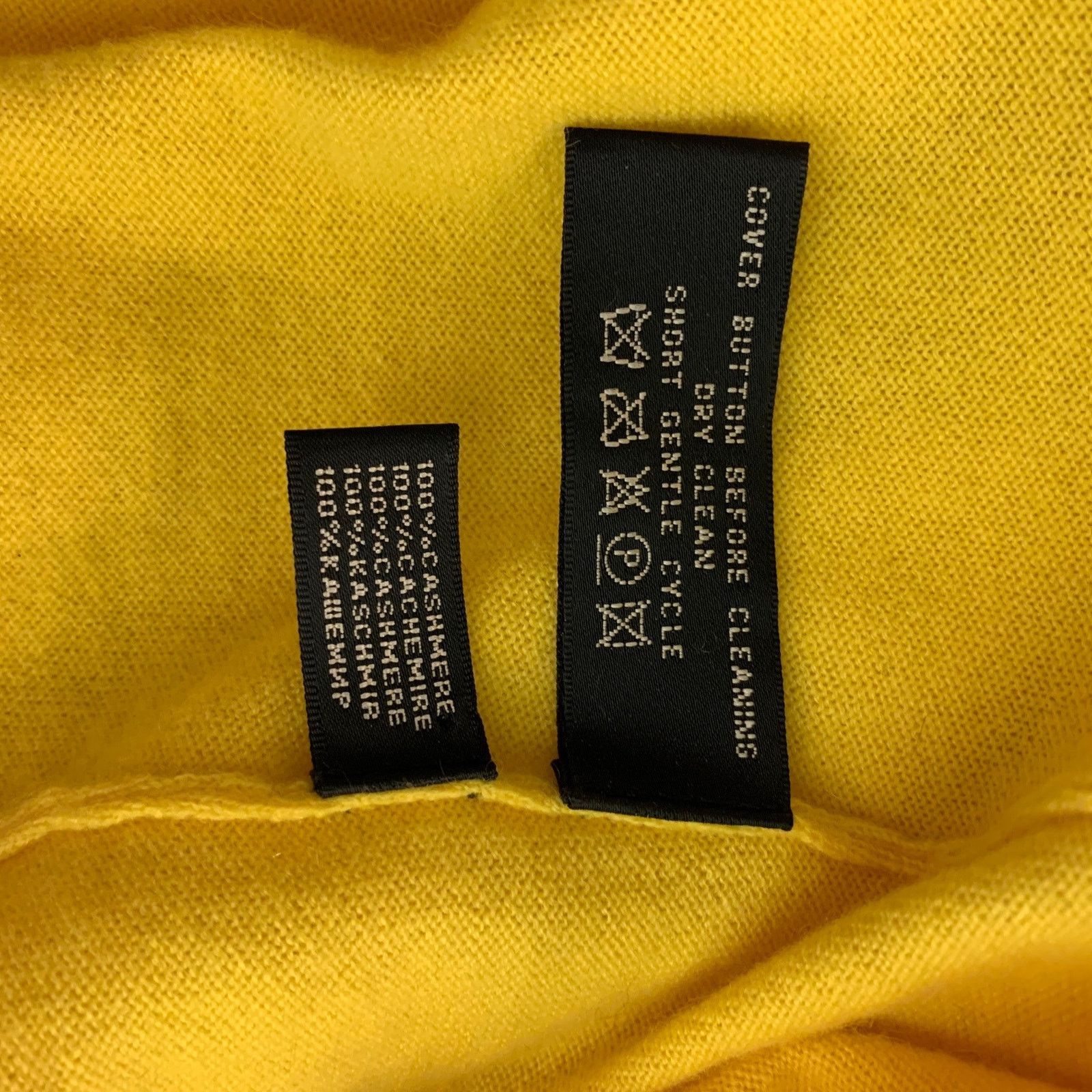 Ralph Lauren RALPH LAUREN Cashmere Knitted Size M Yellow Pullover Size M / US 6-8 / IT 42-44 - 5 Thumbnail